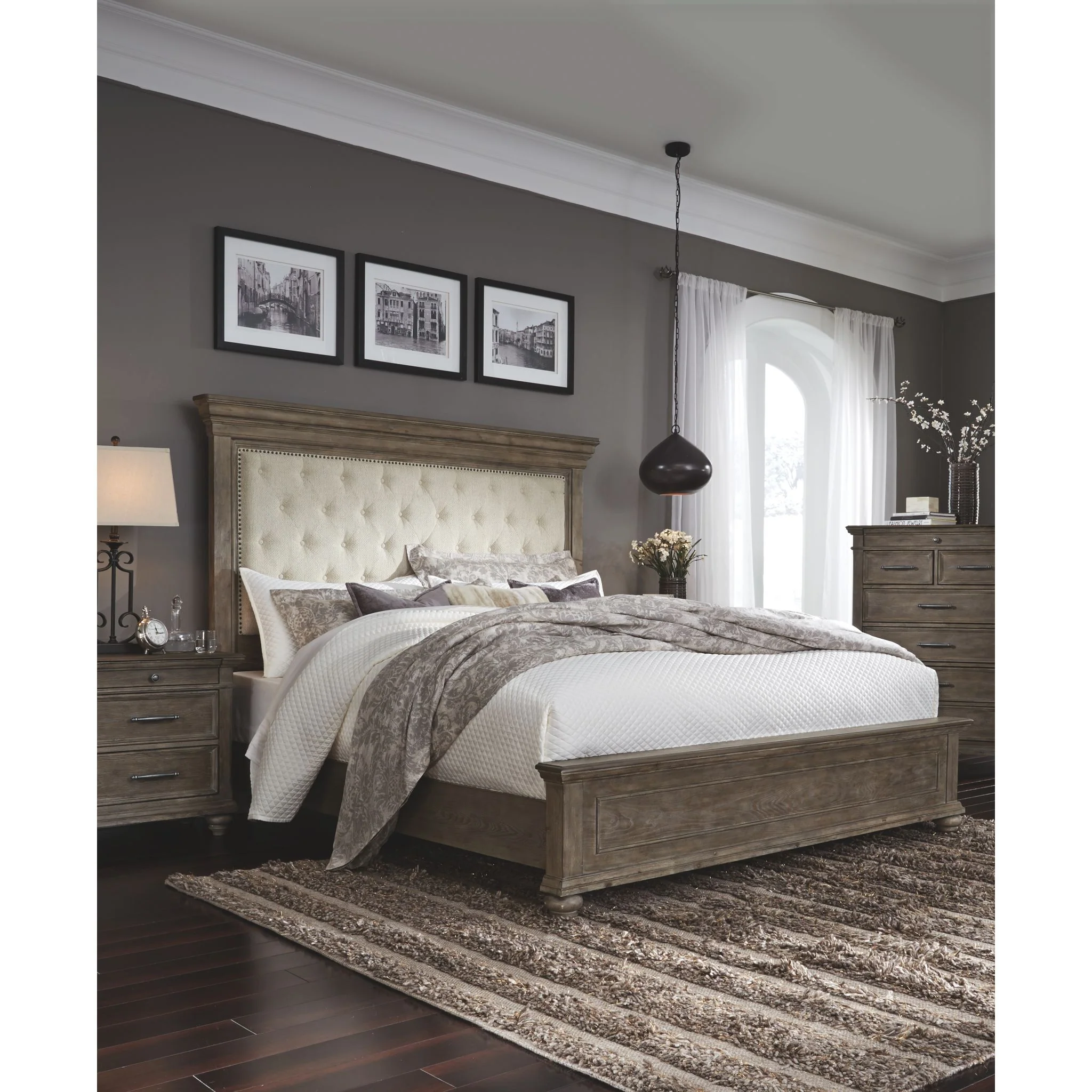 Johnelle-Exclusive Upholstered Bed - Image 14