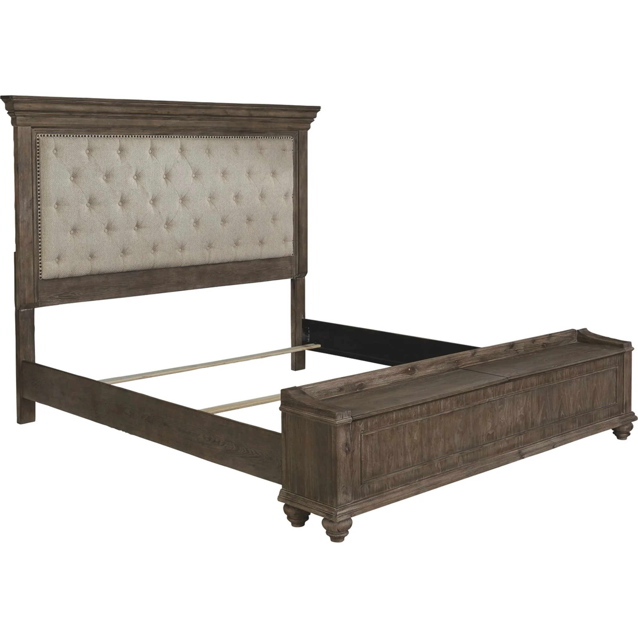 Johnelle-Exclusive Upholstered Storage Bed - Image 8