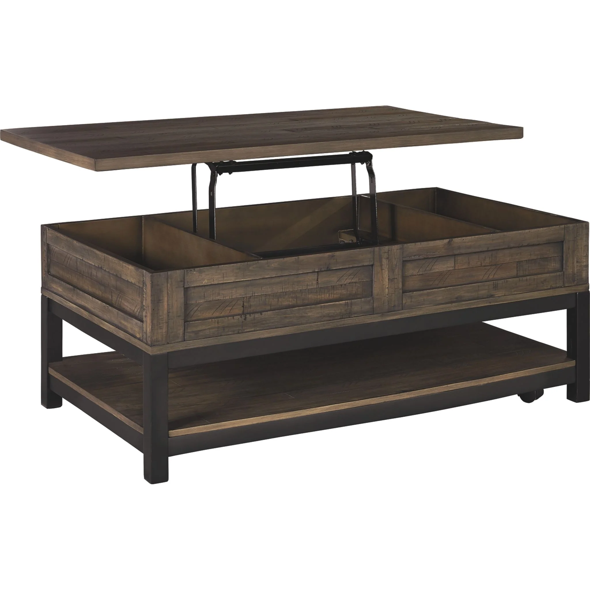 Johurst Rect Lift Top Coffee Table - Image 5