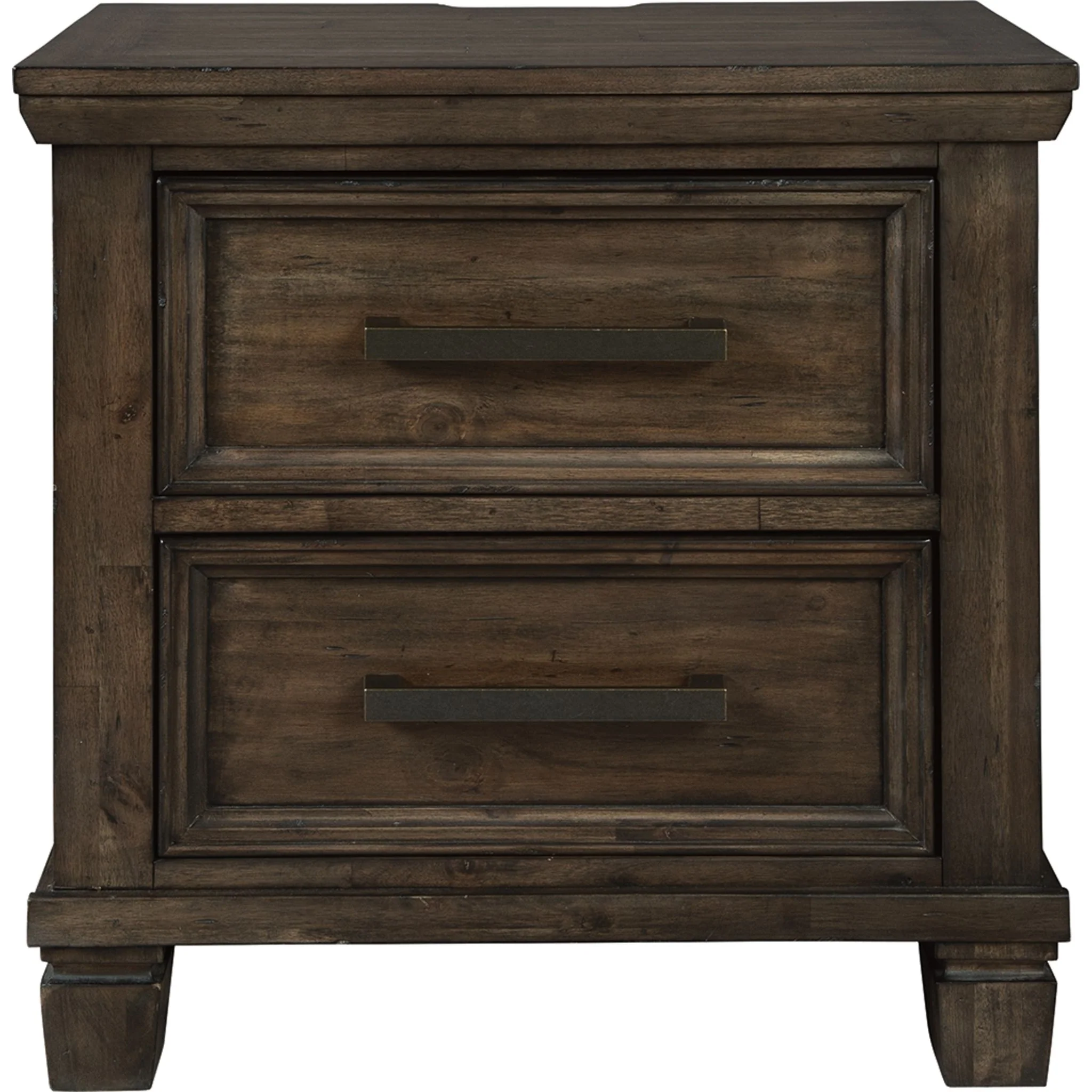 Johurst Two Drawer Nightstand - Image 5