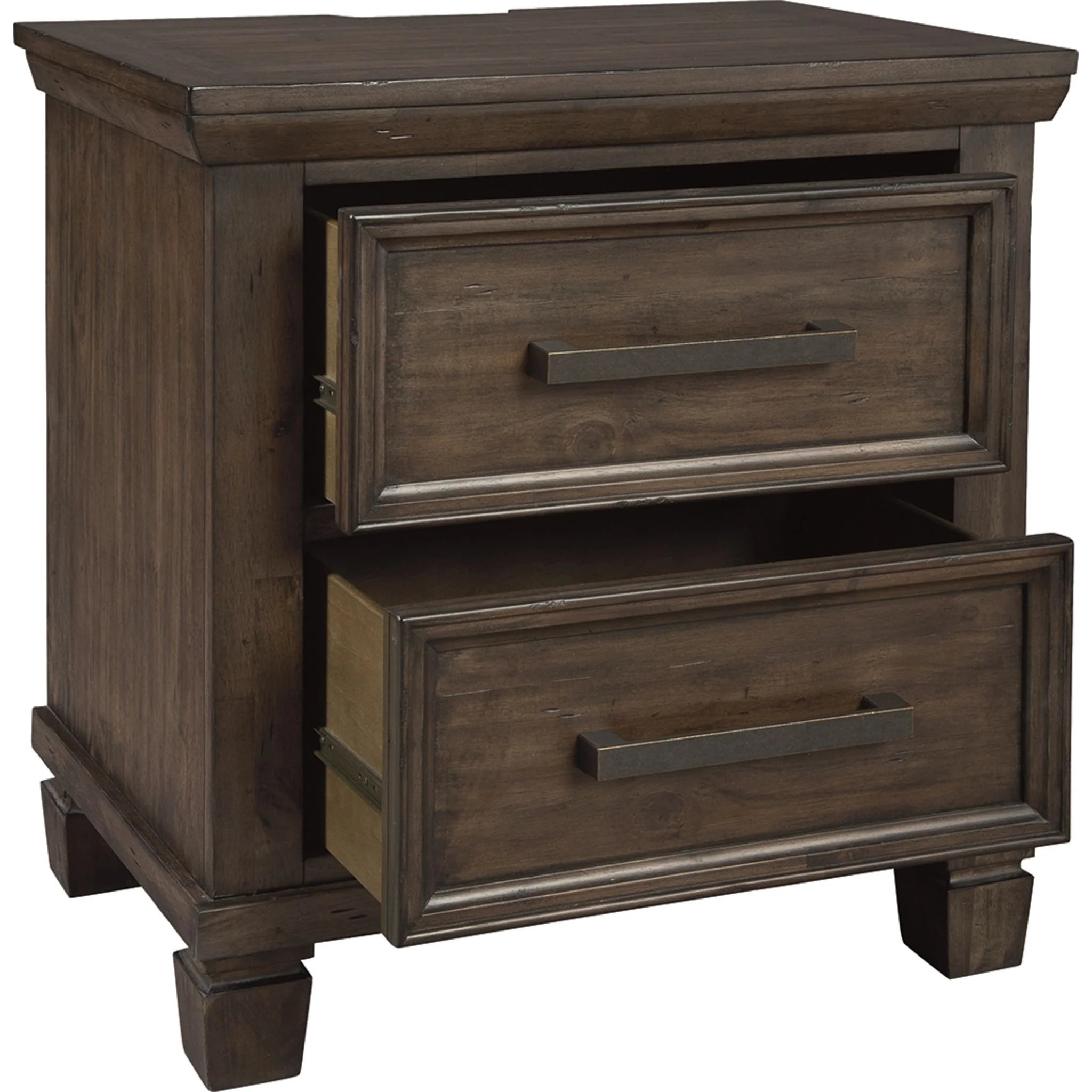 Johurst Two Drawer Nightstand - Image 6