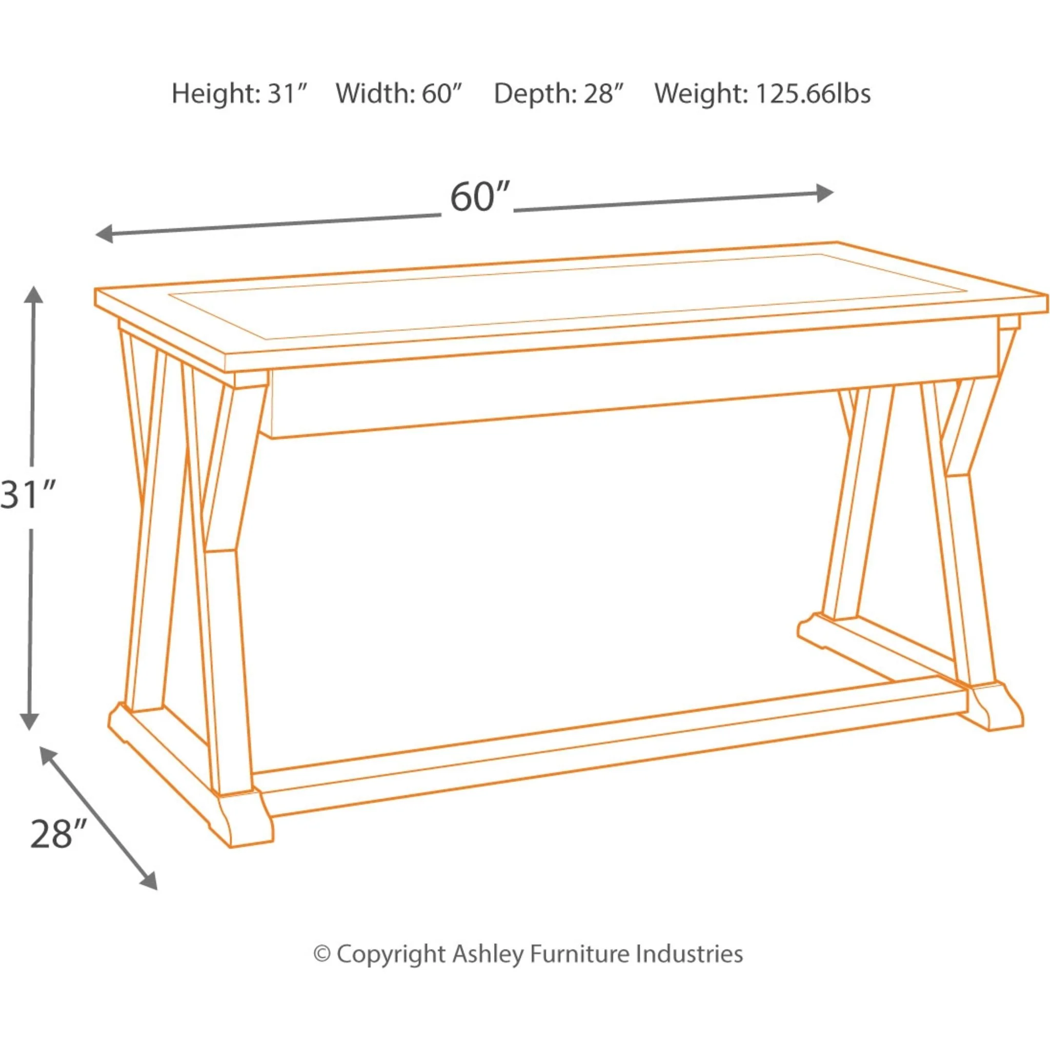 Jonileene Desk - Image 5