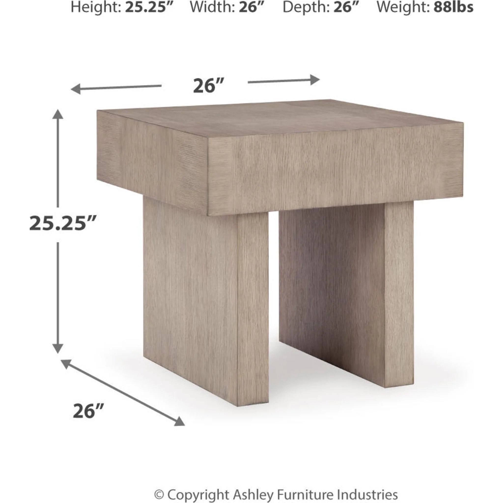 Jorlaina End Table - Image 10