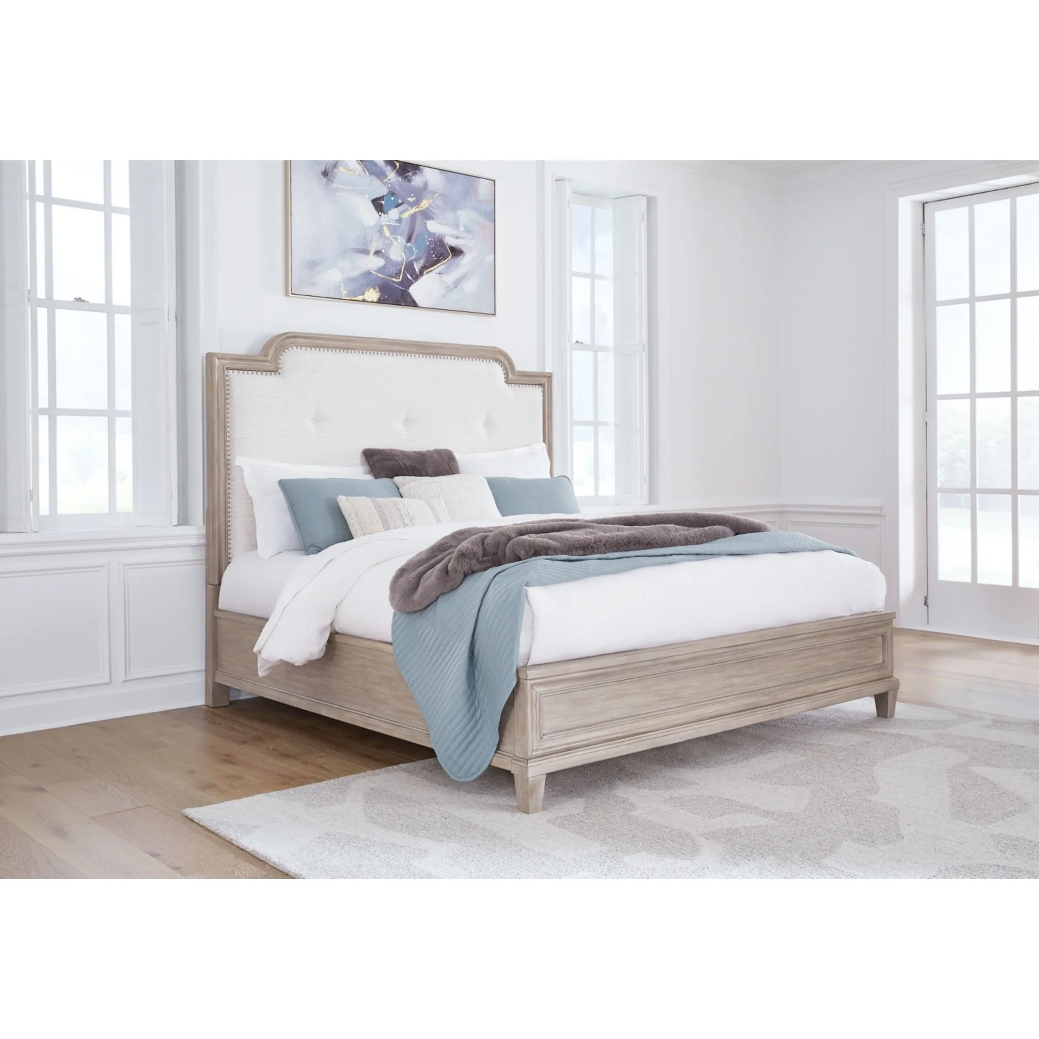 Jorlaina-Exclusive Upholstered Bed - Image 2