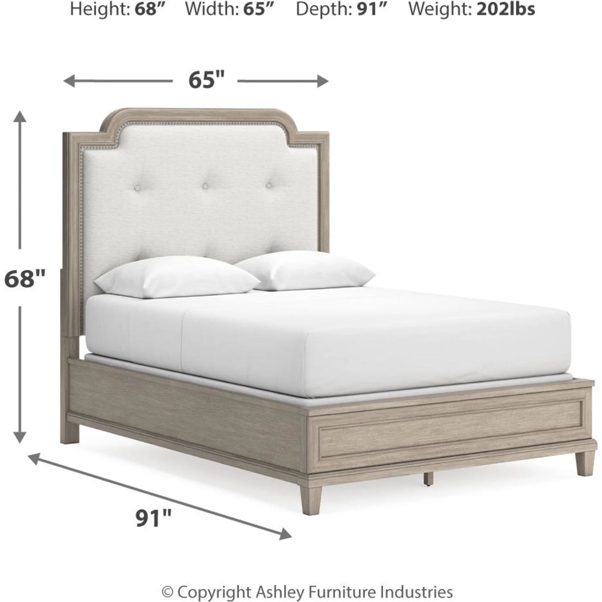 Jorlaina-Exclusive Upholstered Bed - Image 9