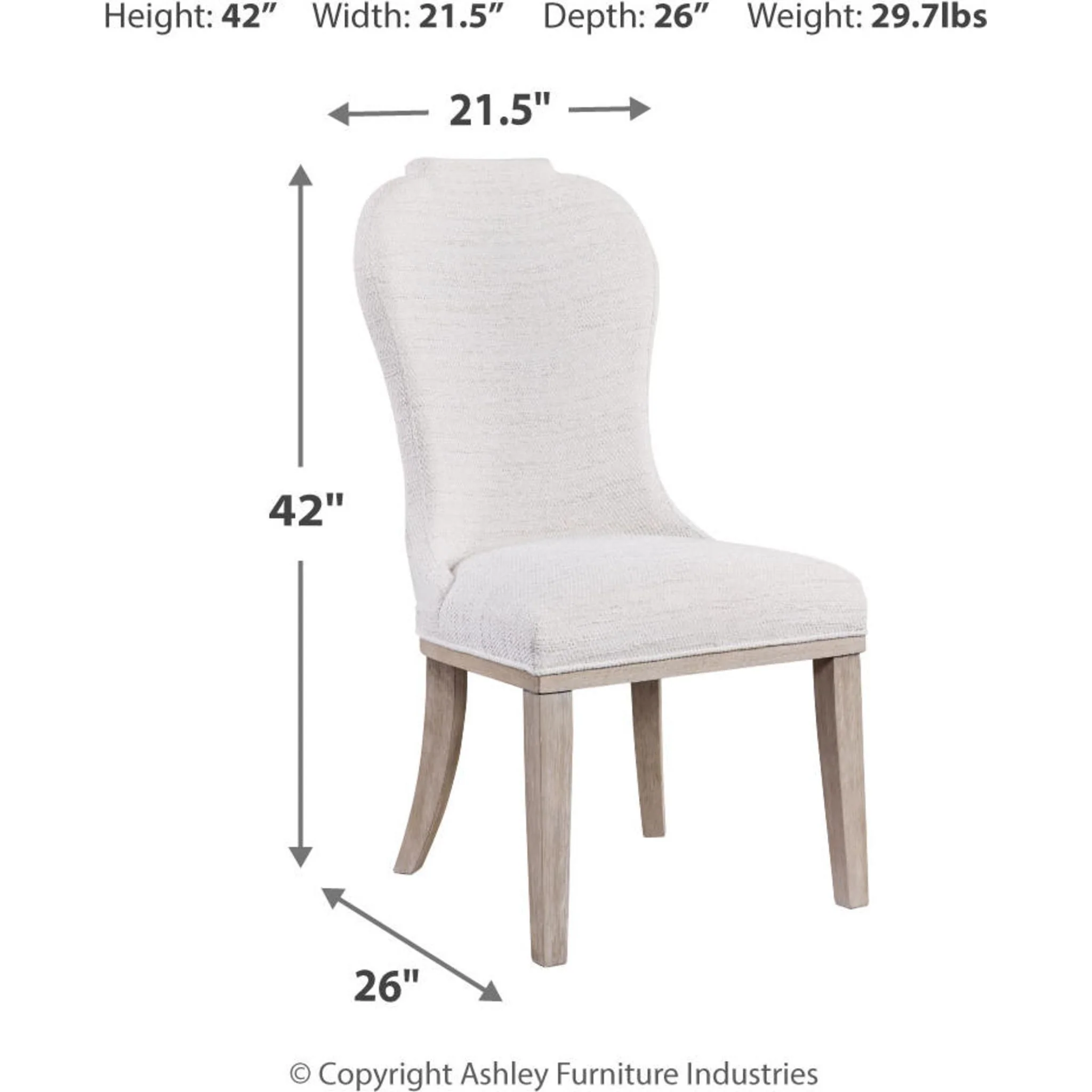 Jorlaina-Exclusive Side Chair - Image 6
