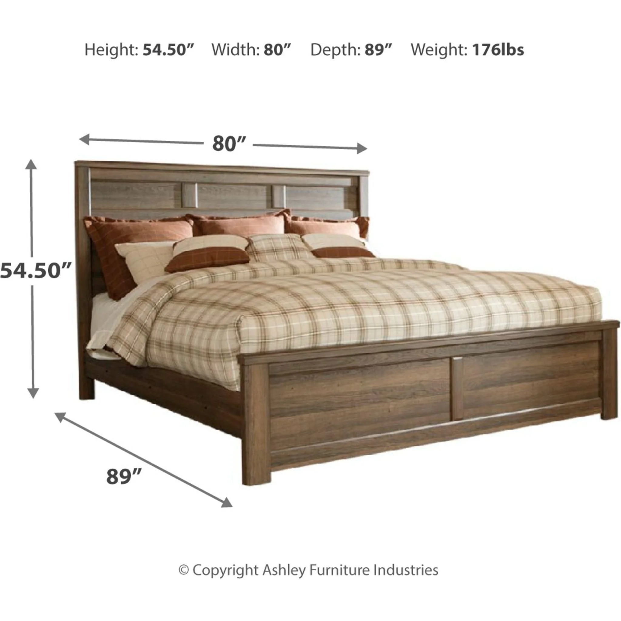 Juararo 3 Piece Panel Bed - Image 14
