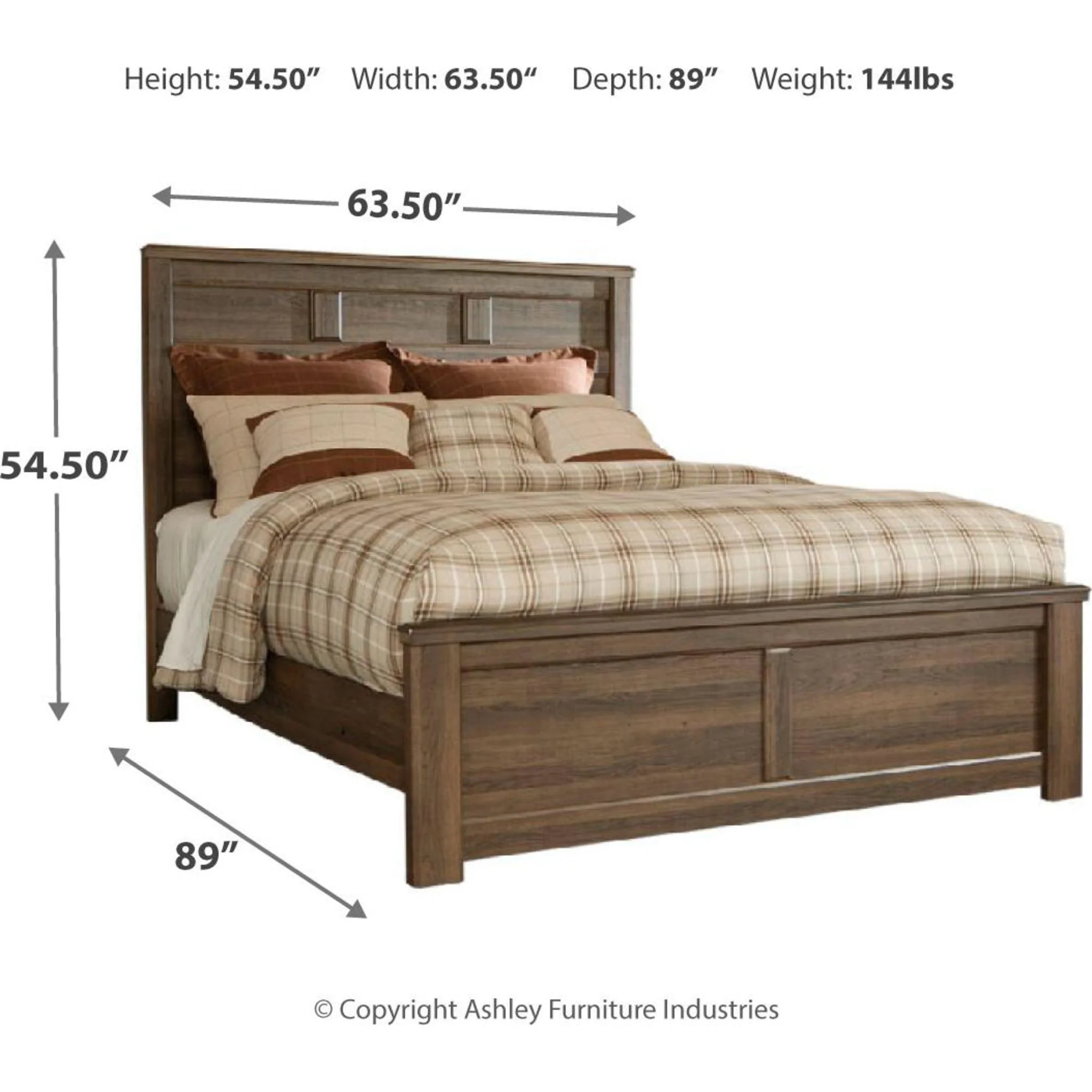 Juararo 3 Piece Panel Bed - Image 7