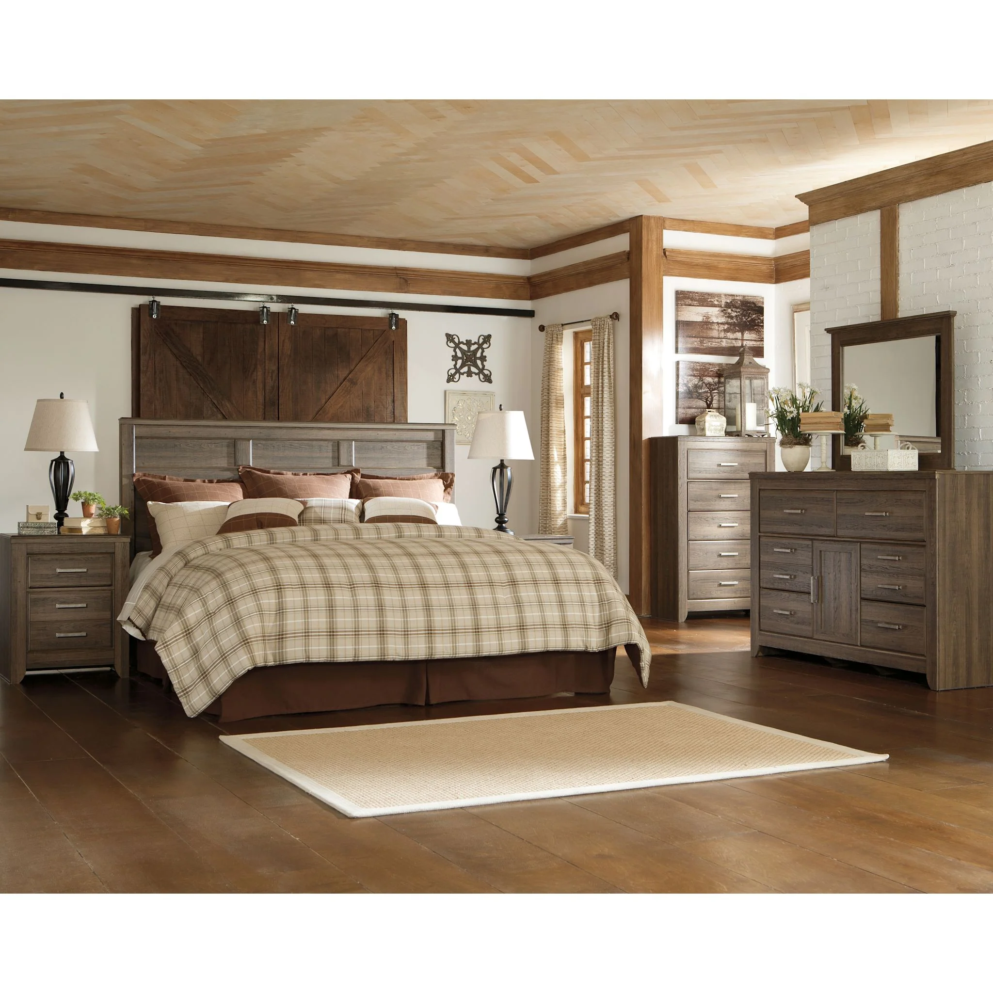 Juararo 5 Piece Panel Bedroom - Image 17