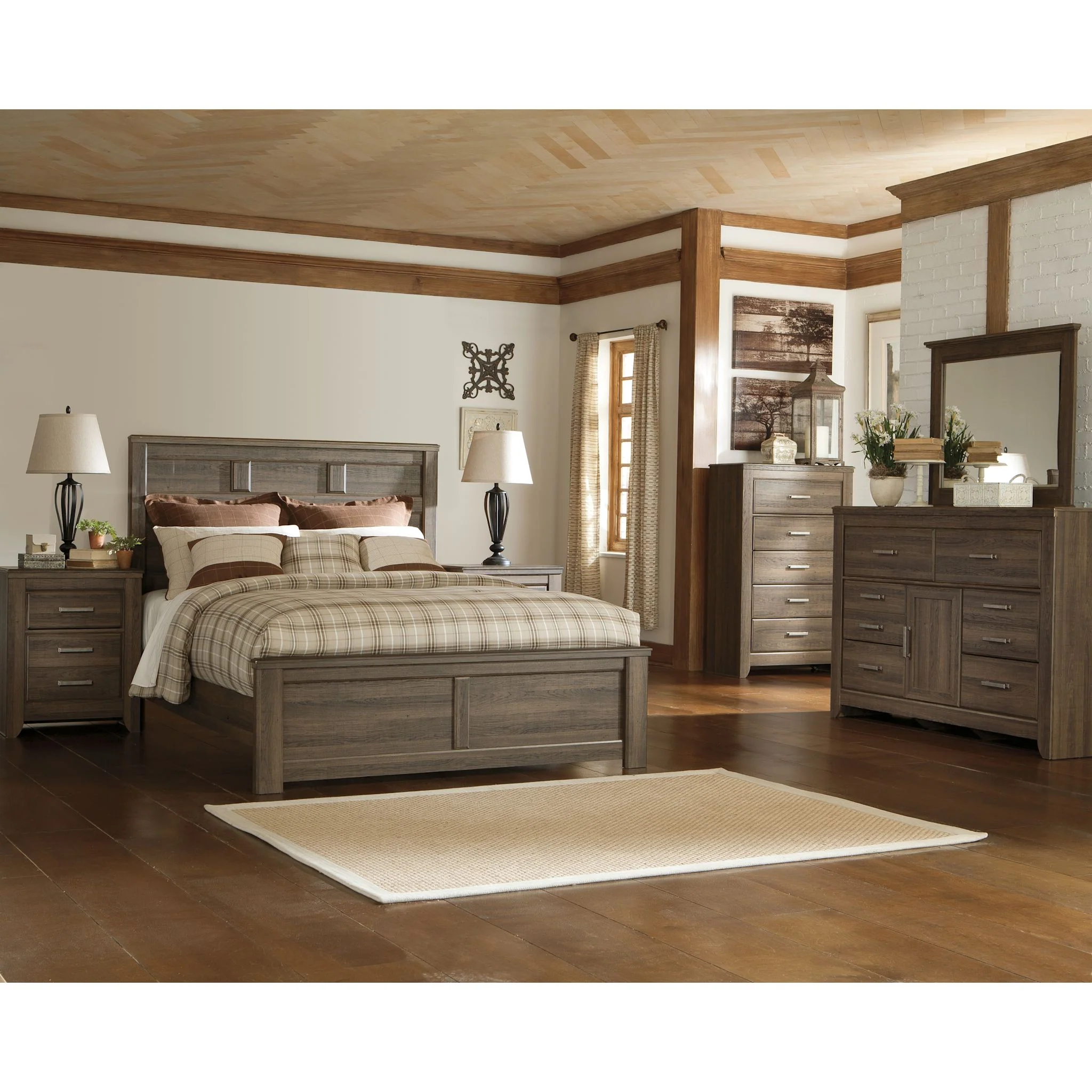 Juararo 5 Piece Panel Bedroom - Image 2
