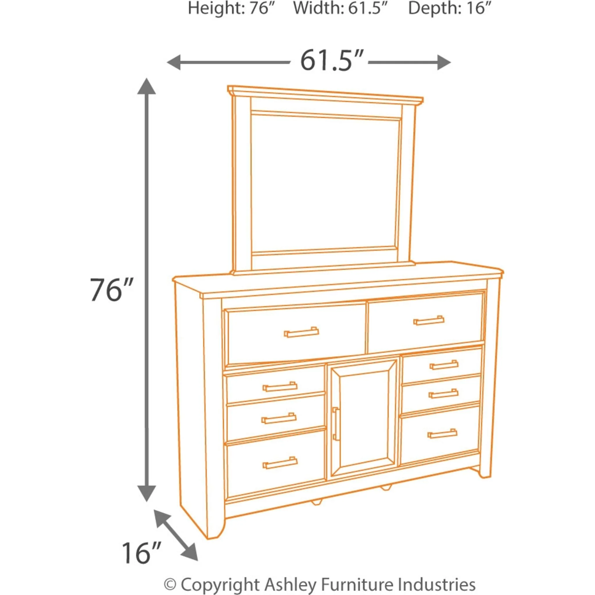 Juararo 5 Piece Panel Bedroom - Image 6