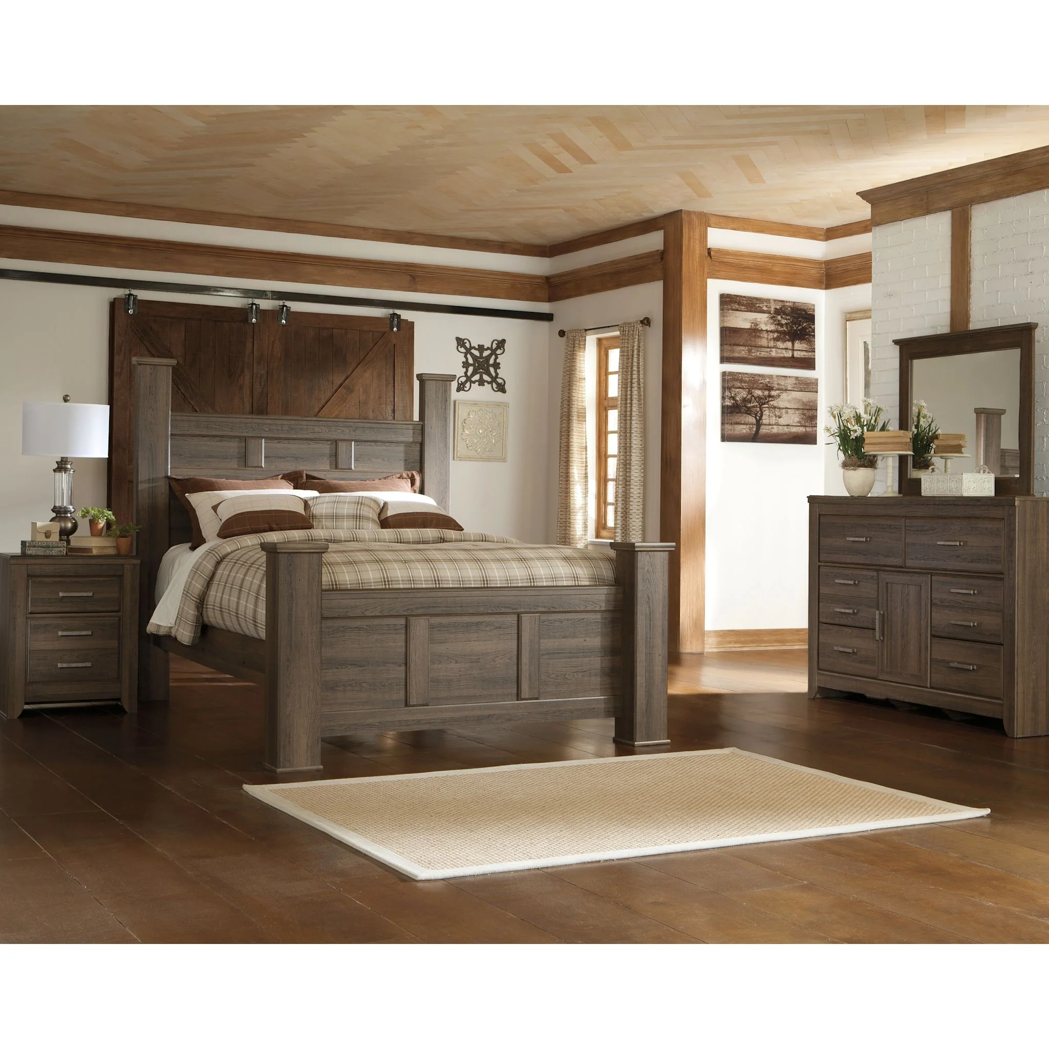 Juararo 5 Piece Poster Bedroom - Image 2