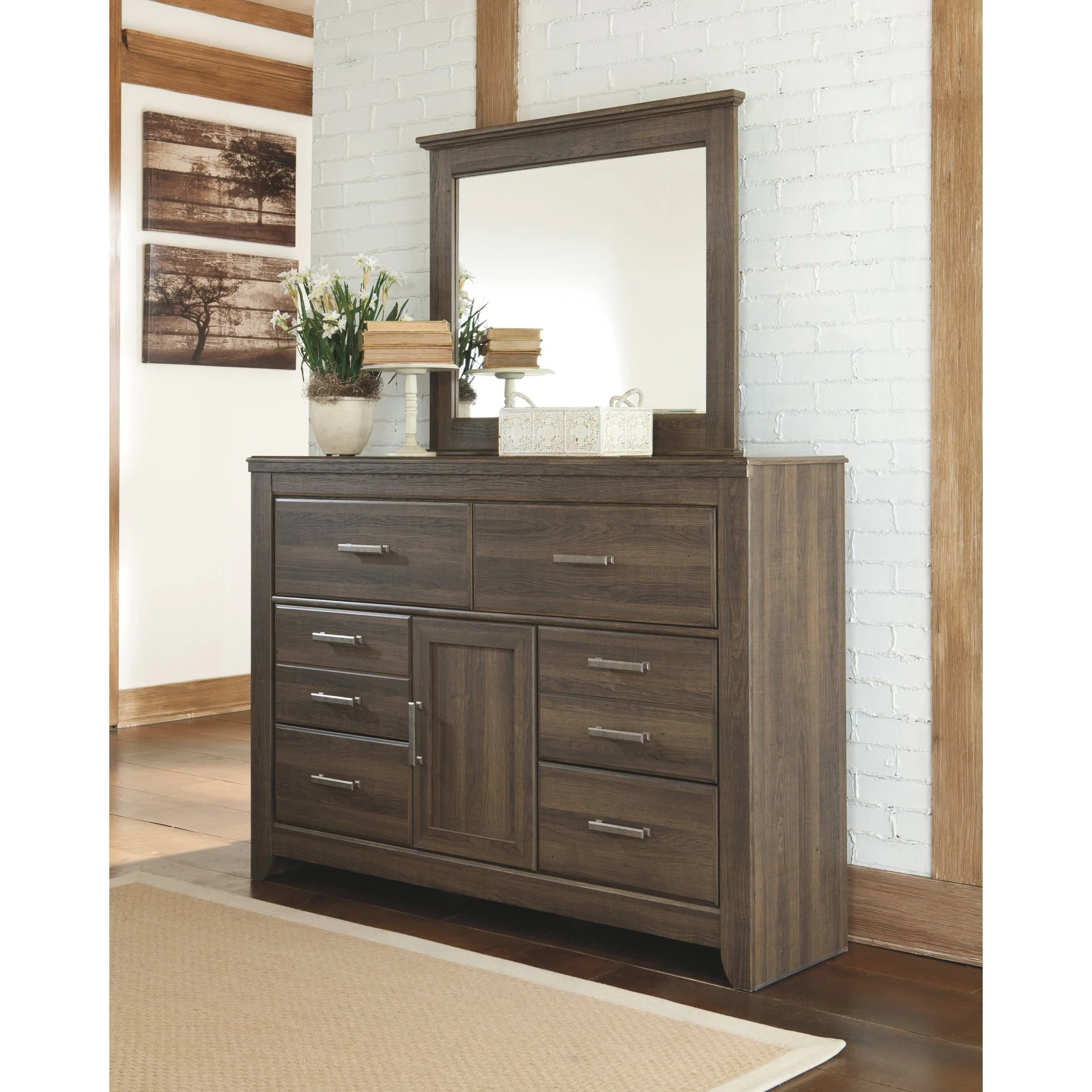 Juararo Dresser and Mirror - Image 2
