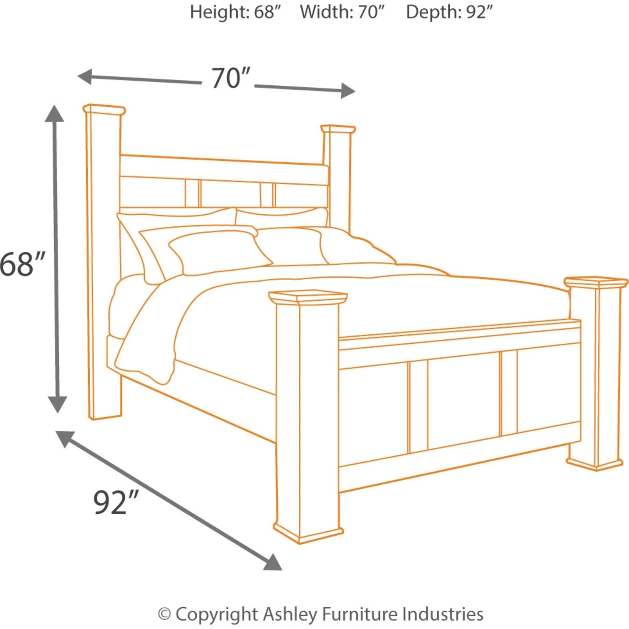 Juararo Poster Bed - Image 4