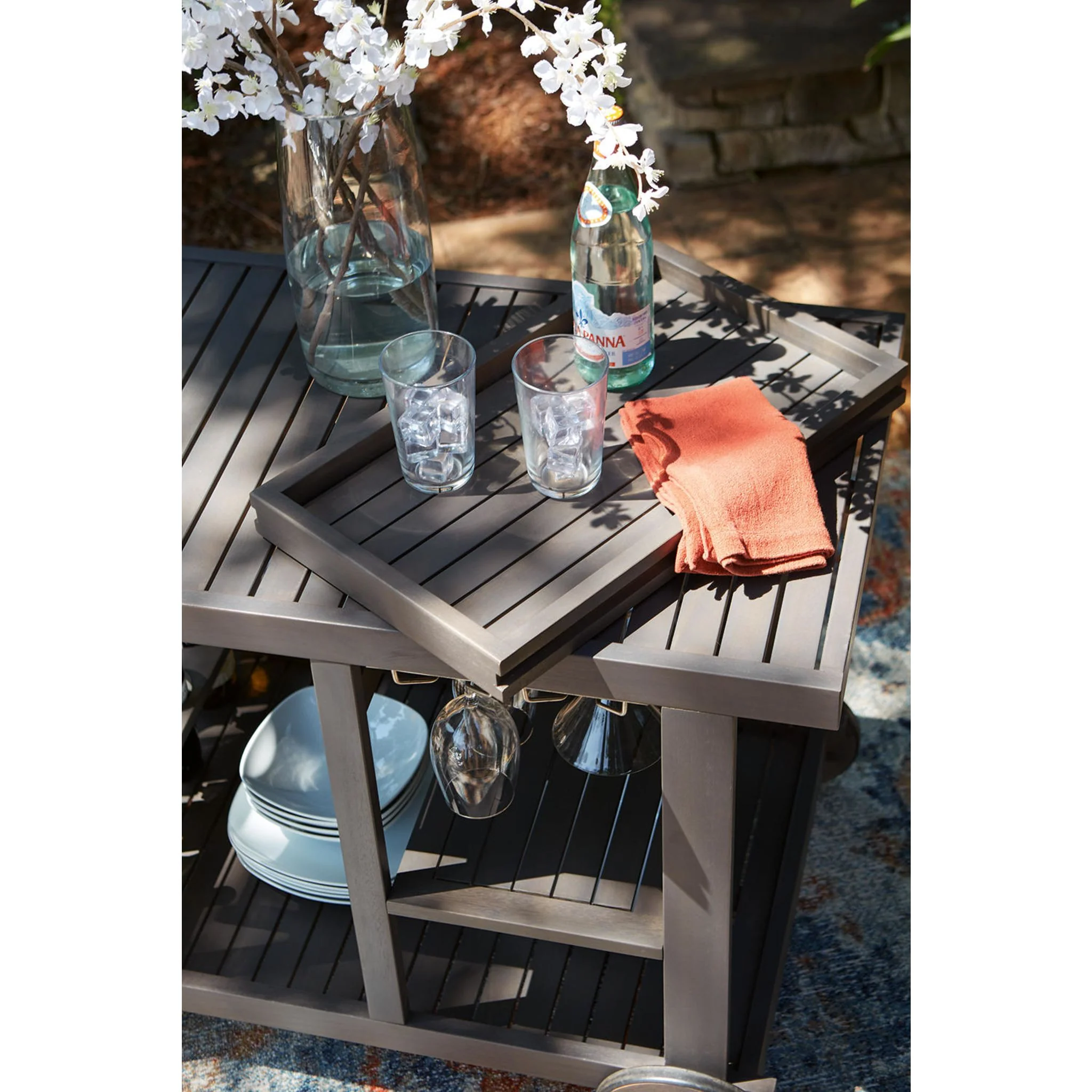 Kailani Outdoor Serving Cart - Image 11