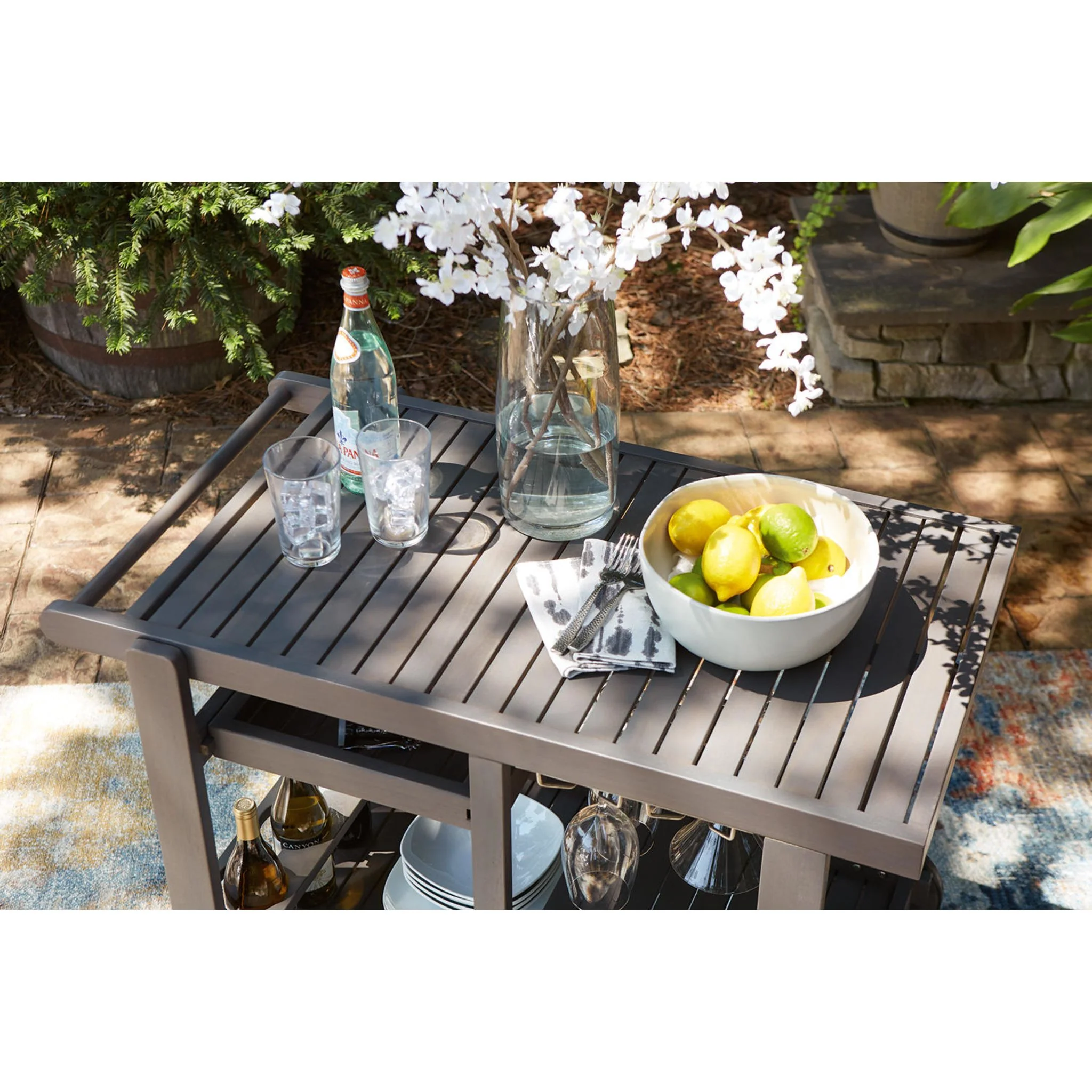 Kailani Outdoor Serving Cart - Image 9