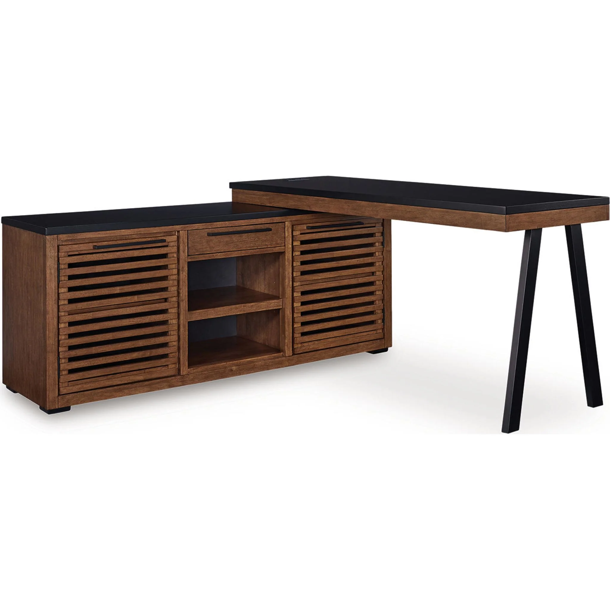 Kallari Credenza with Desk Return - Image 3
