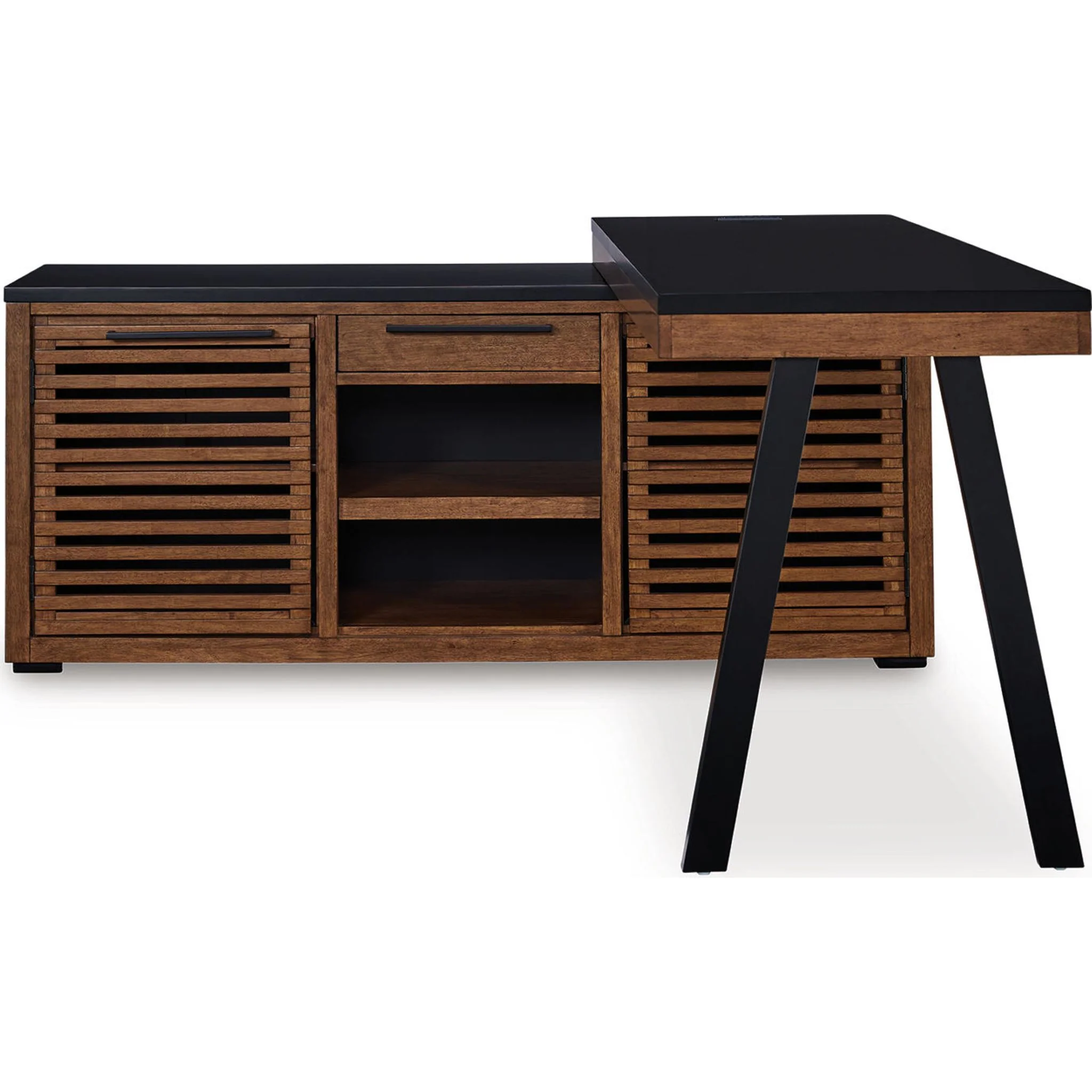 Kallari Credenza with Desk Return - Image 7