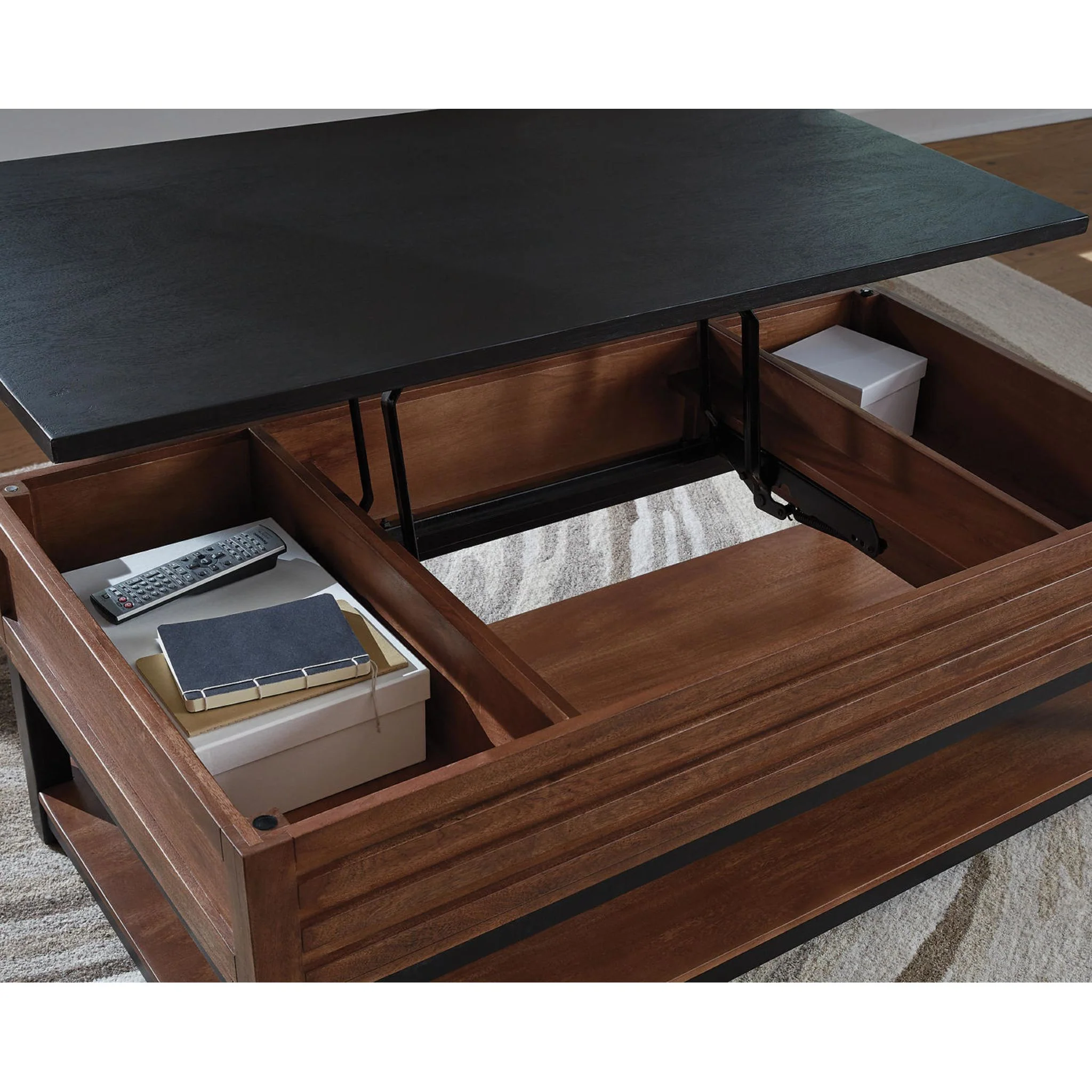 Kallari Lift-Top Coffee Table - Image 8