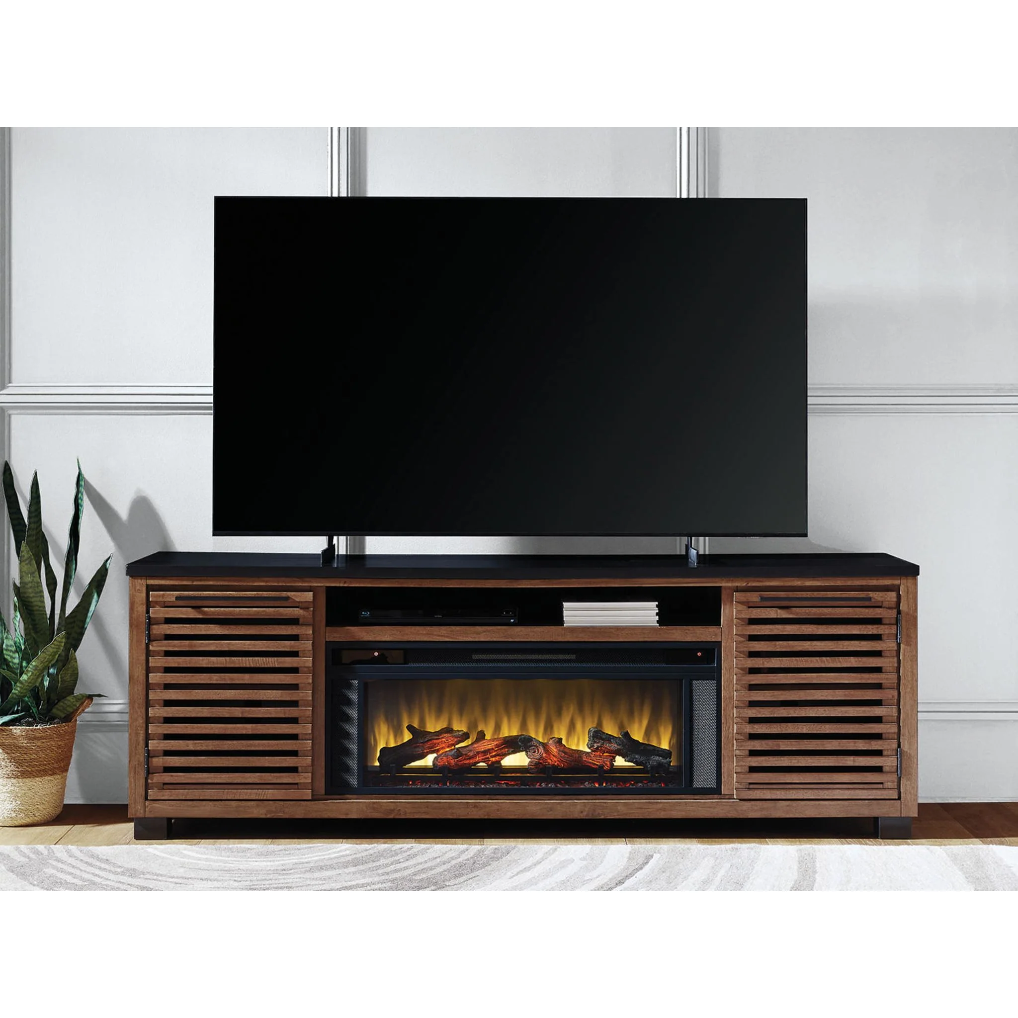 Kallari TV Stand with Fireplace - Image 4