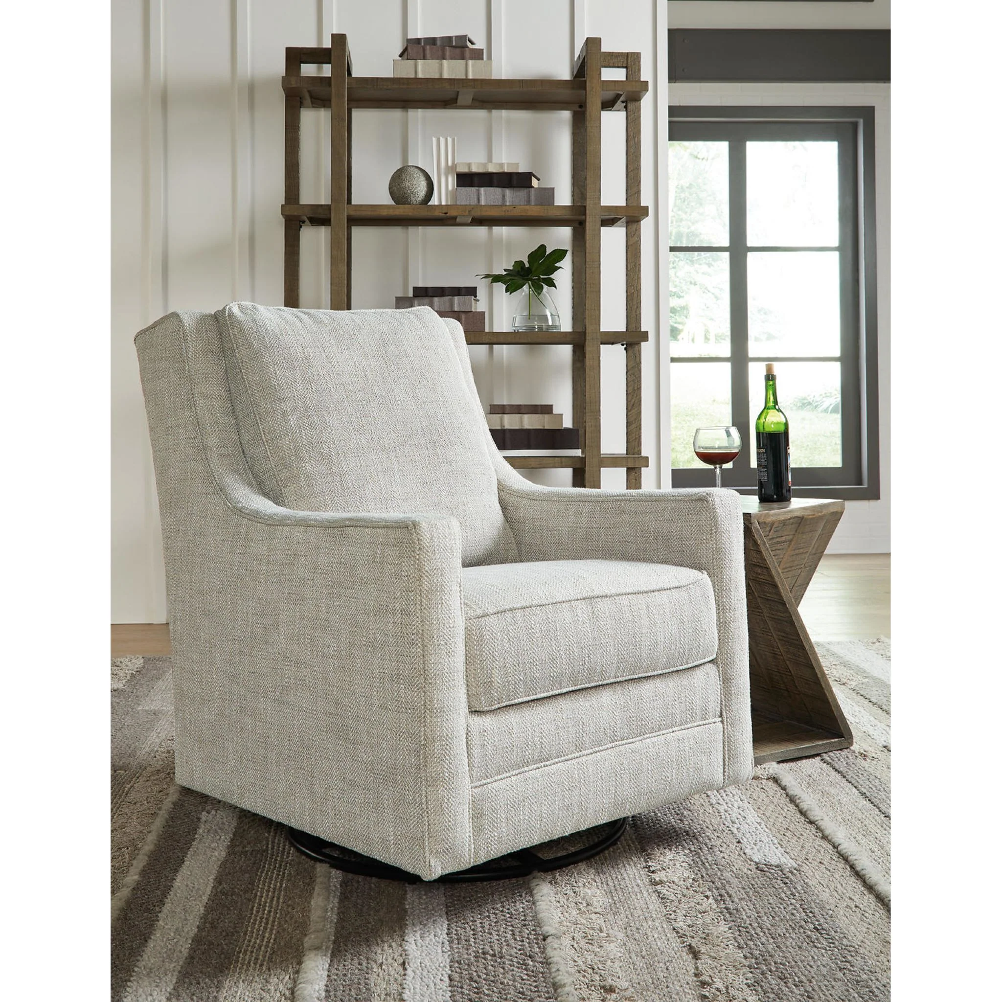 Kambria Swivel Glider Accent Chair - Image 2