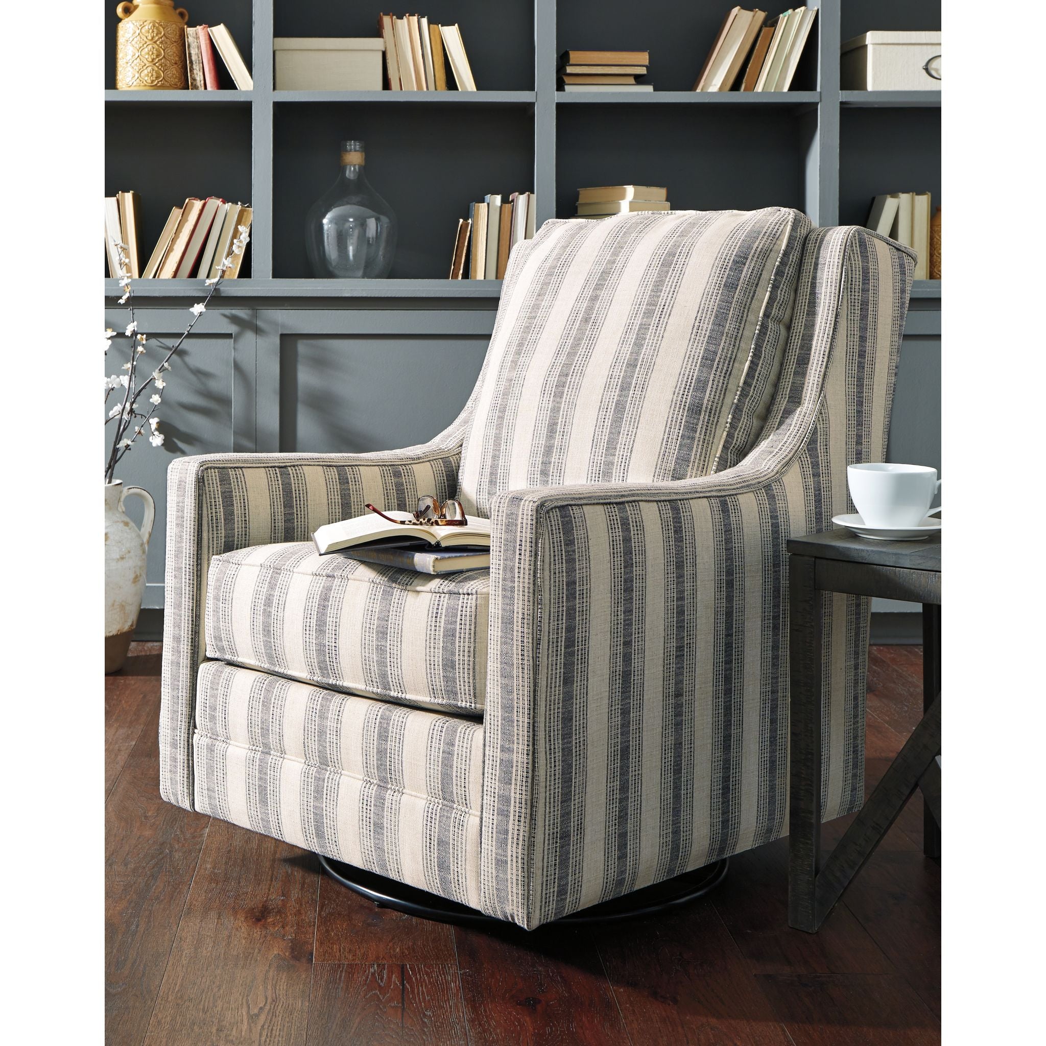 Kambria Swivel Glider Accent Chair - Image 2