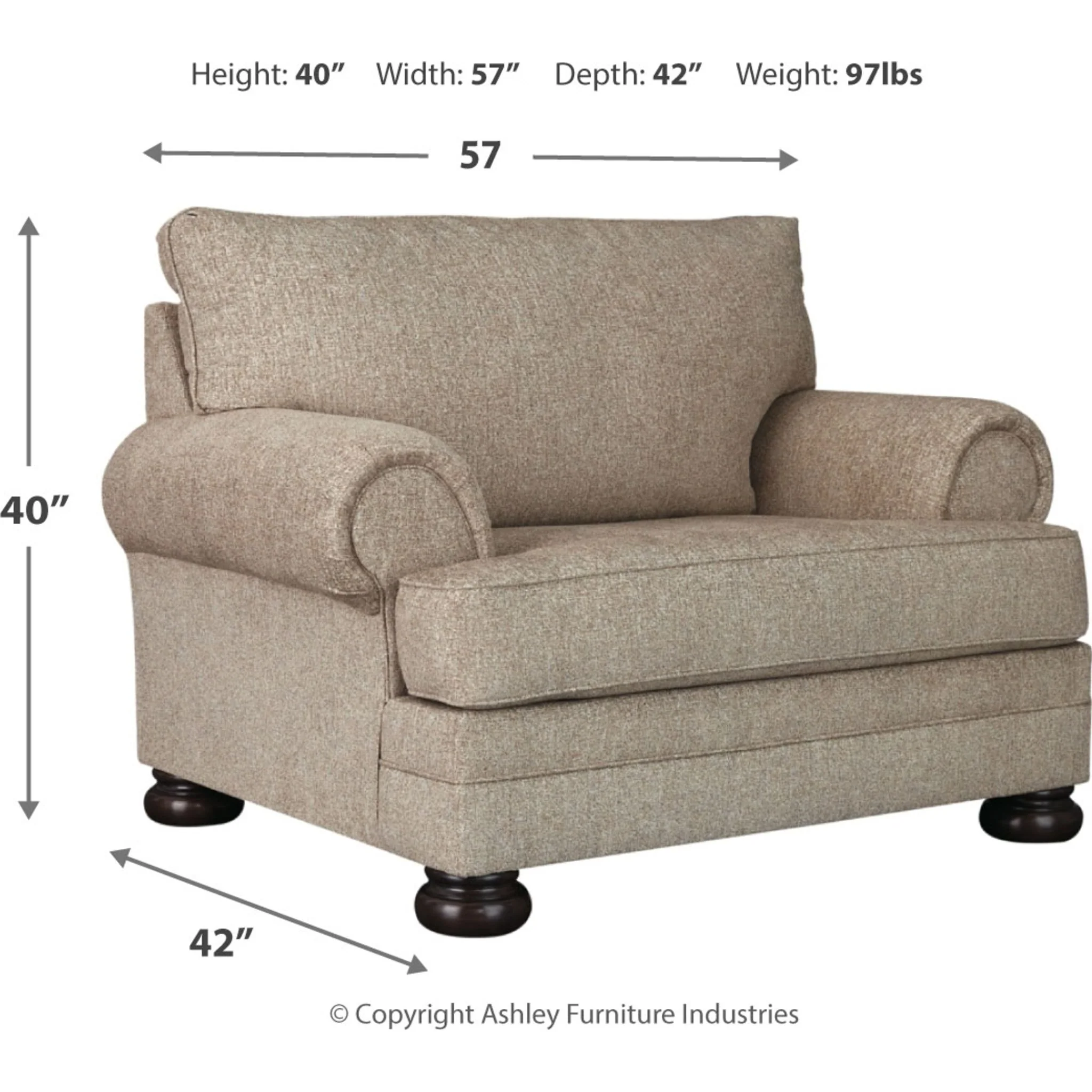 Kananwood Chair & a Half - Image 4