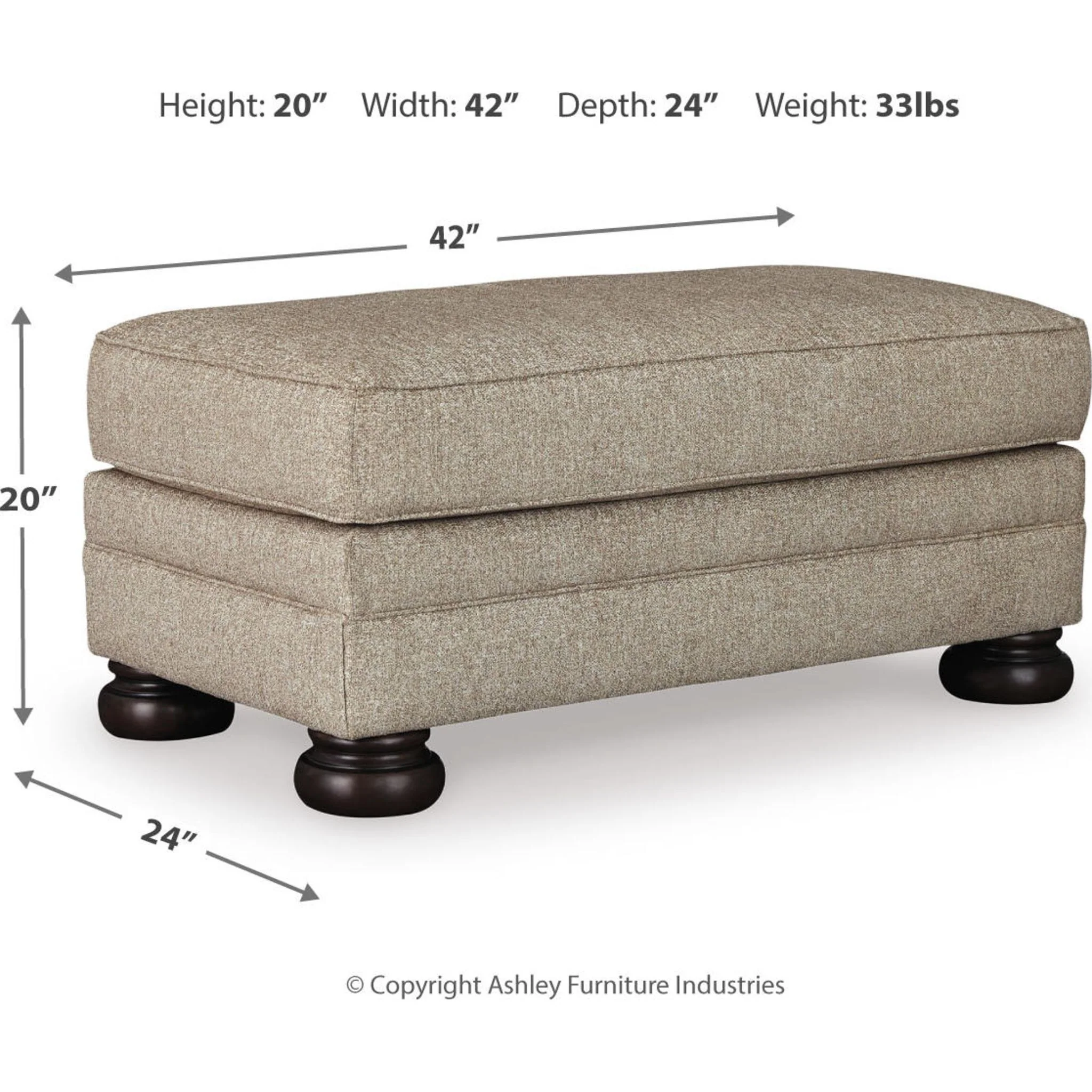 Kananwood Ottoman - Image 6