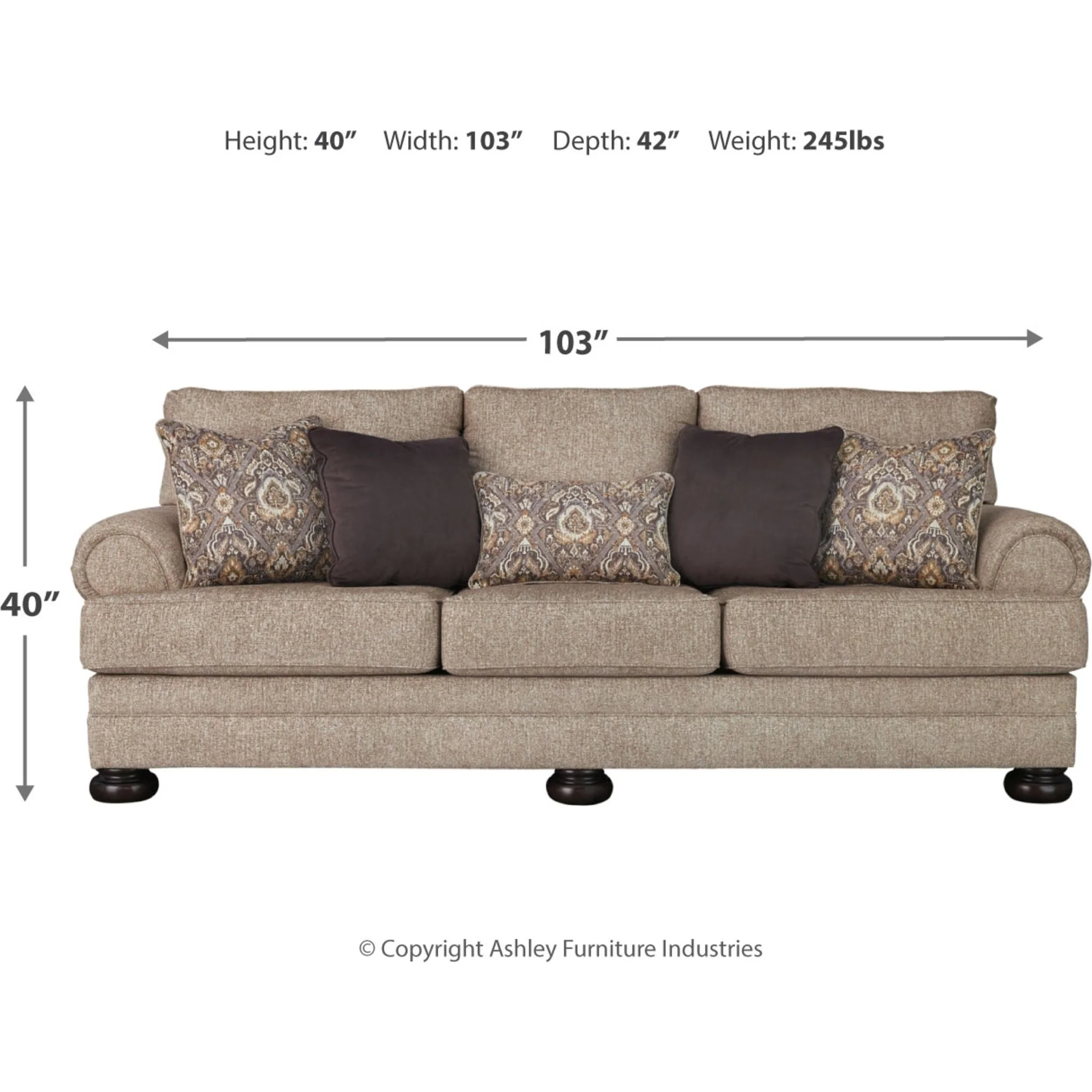 Kananwood Queen Sofa Sleeper - Image 5