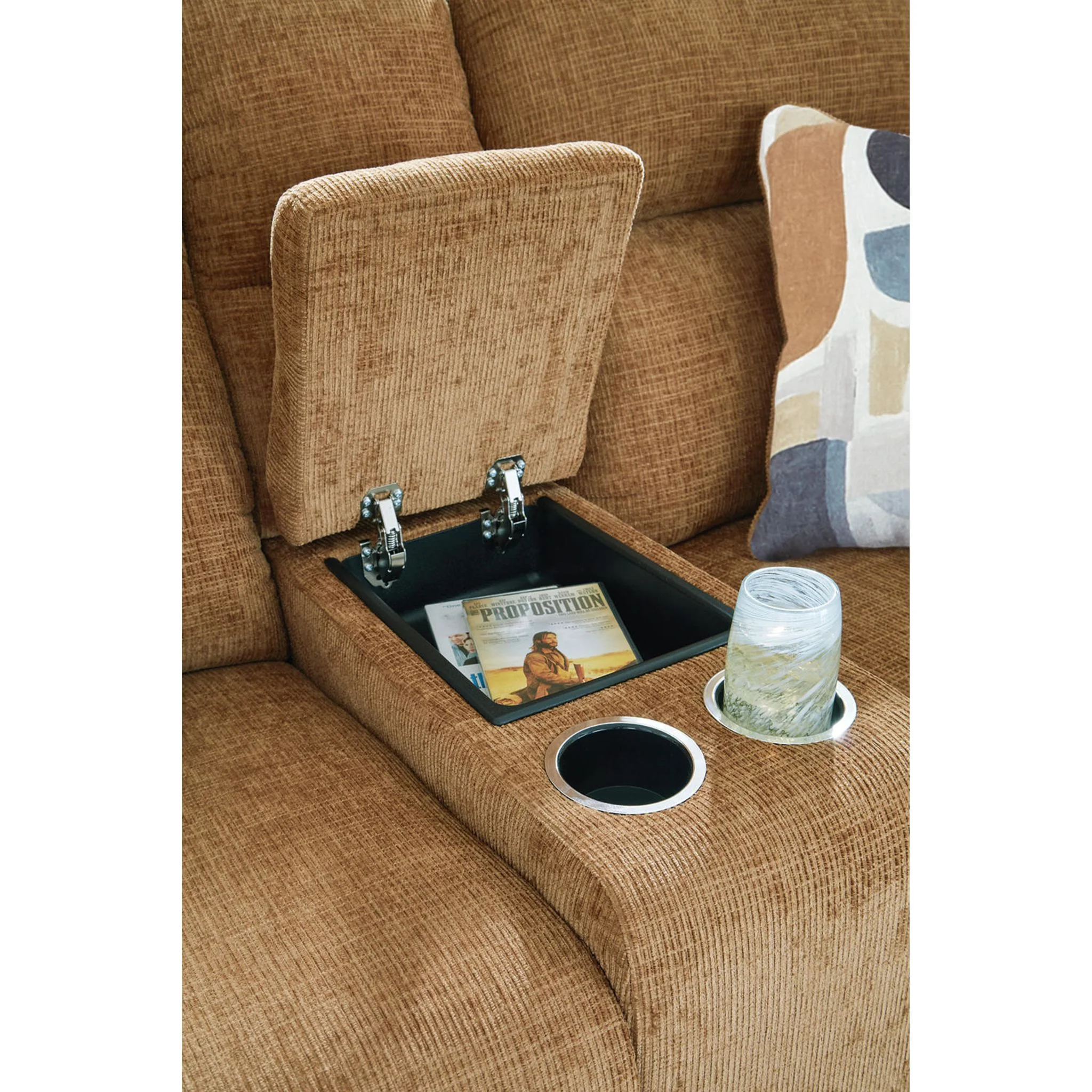 Kanlow Reclining Loveseat with Console - Image 7
