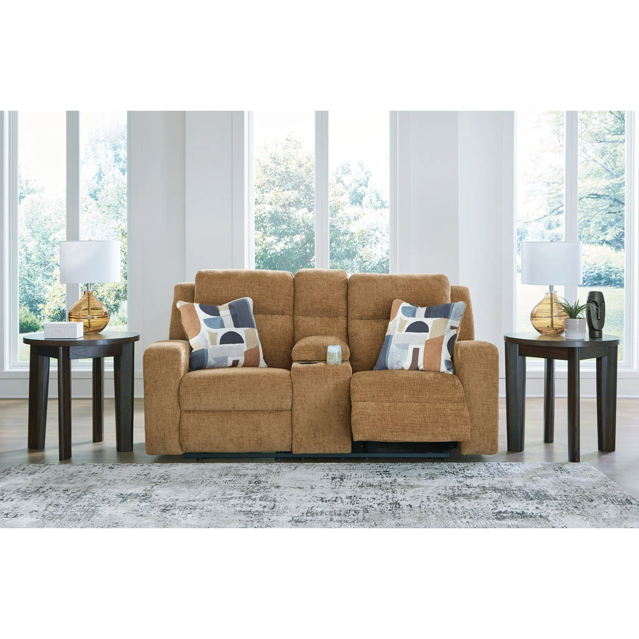 Kanlow Reclining Loveseat with Console - Image 8