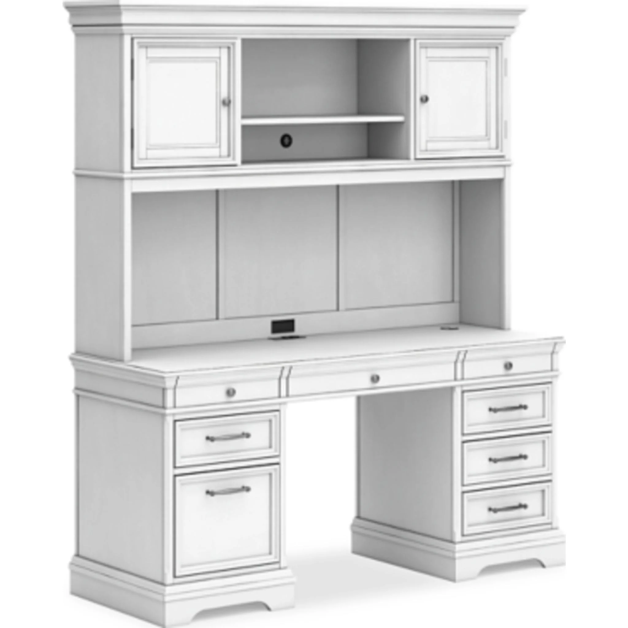 Kanwyn Desk and Hutch - Image 4