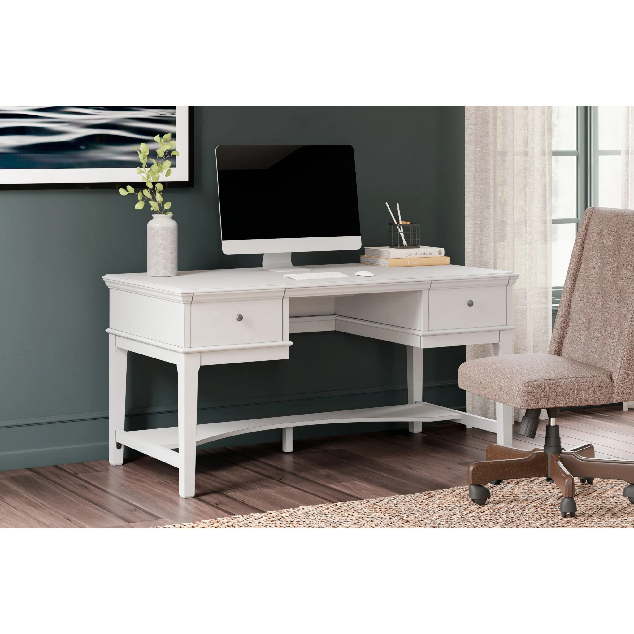Kanwyn Leg Desk w/Storage - Image 11