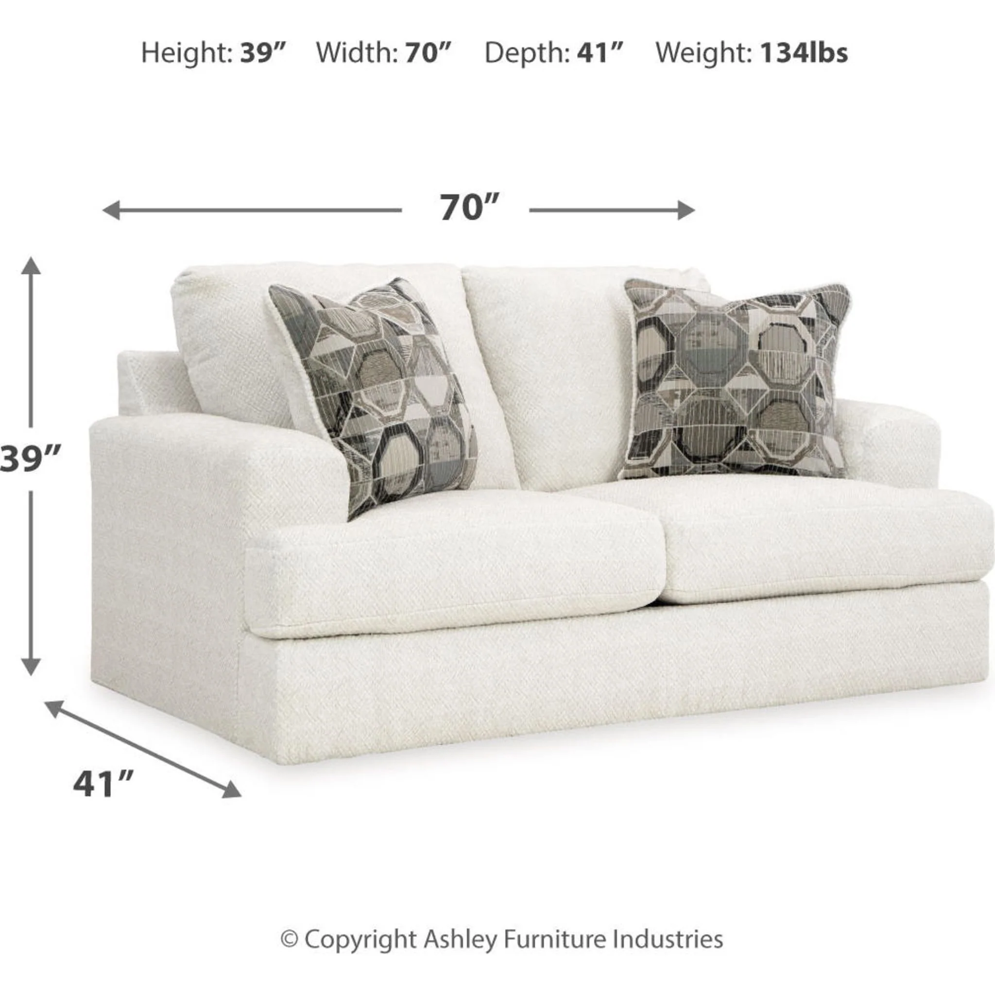 Karinne Loveseat - Image 8