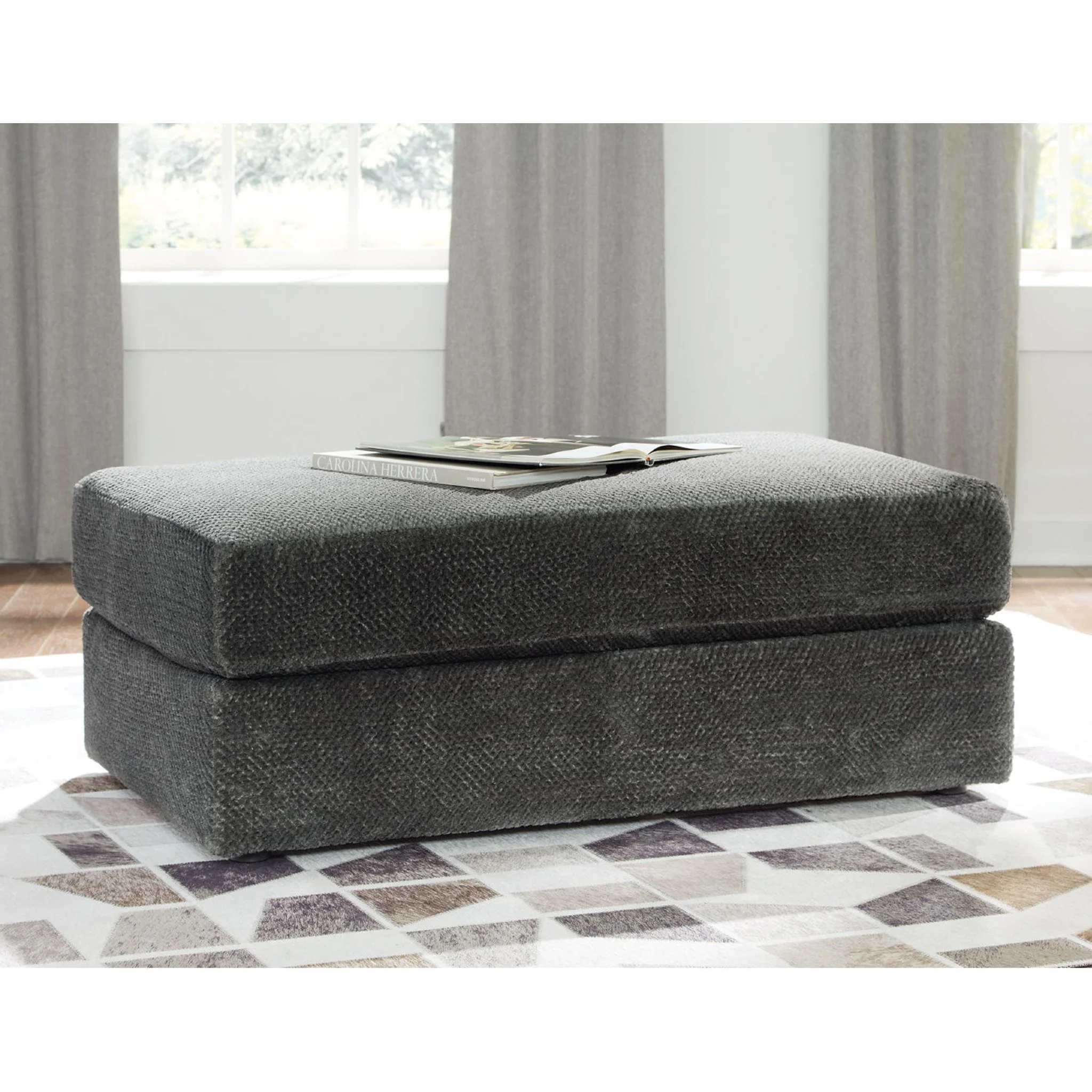 Karinne Oversized Accent Ottoman - Image 5