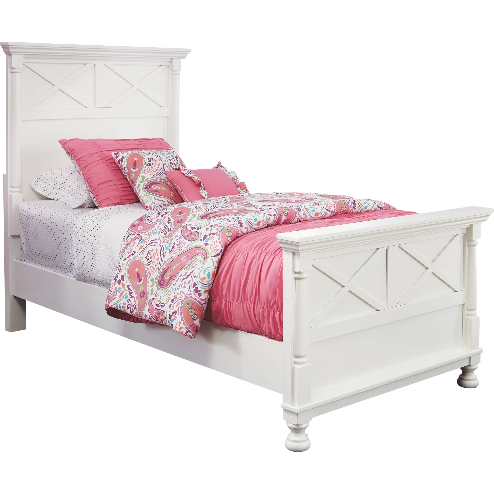 Kaslyn 5 Piece Twin Bedroom - Image 3