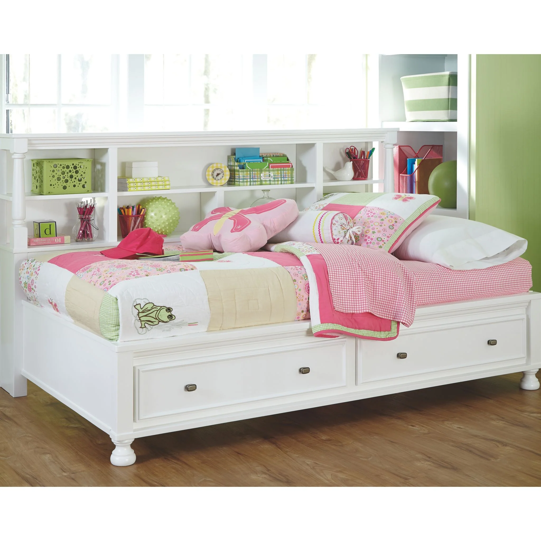 Kaslyn Full Storage Bed w/Bookcase HDBD - Image 3