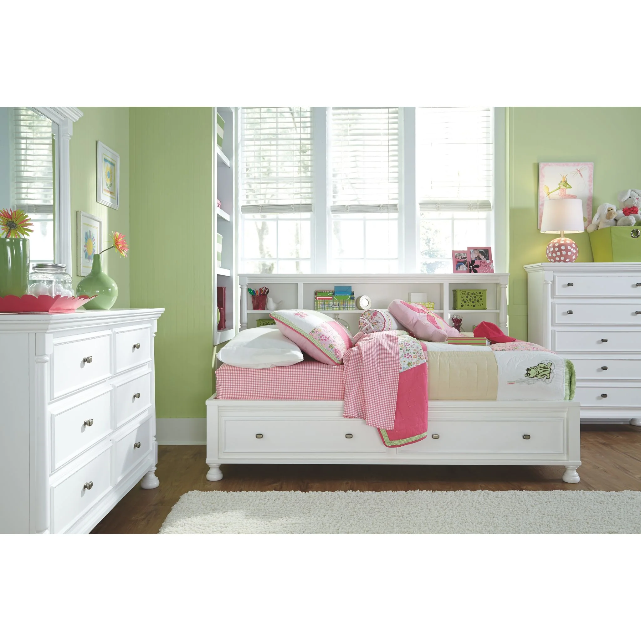 Kaslyn Full Storage Bed w/Bookcase HDBD - Image 6