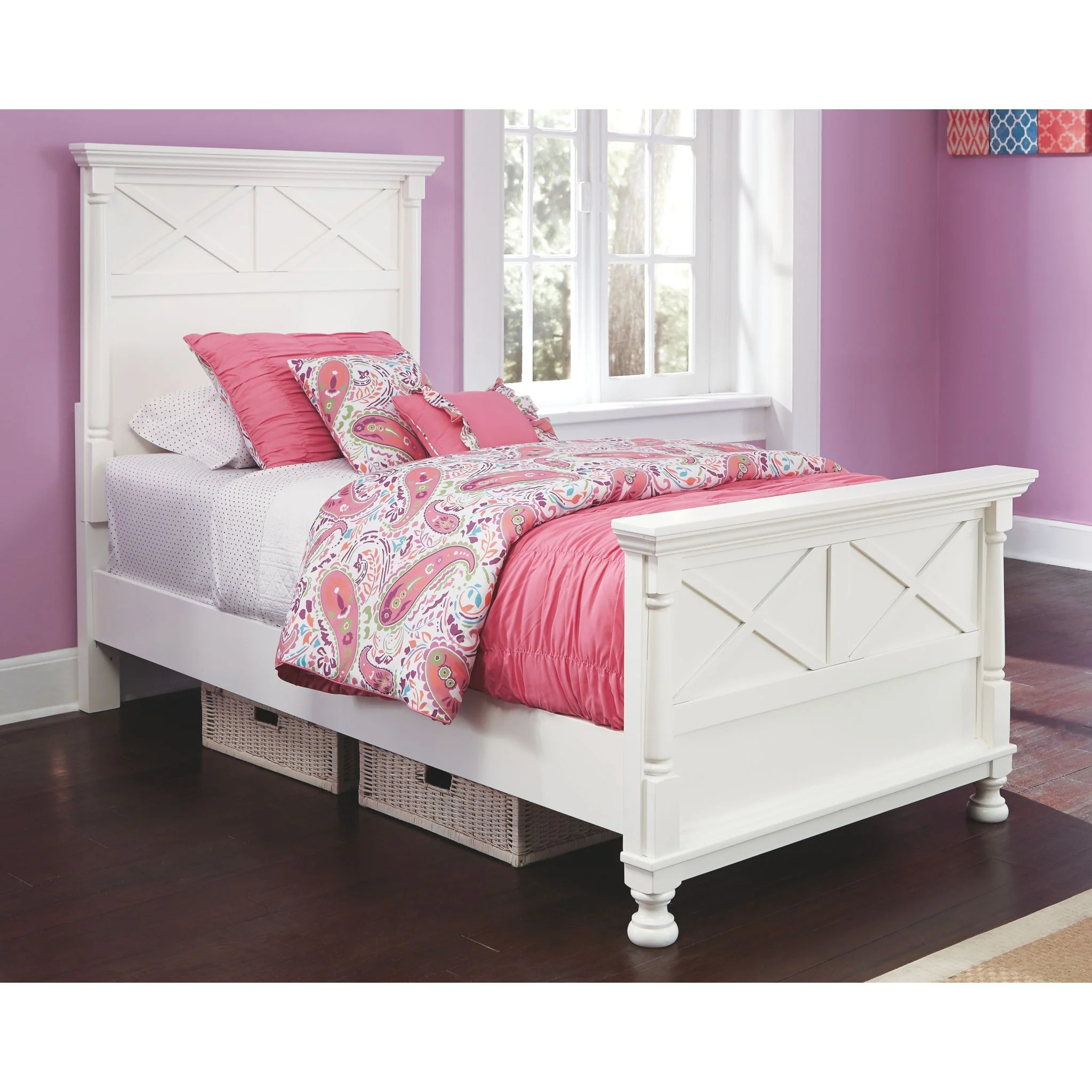 Kaslyn Twin Panel Bed - Image 2