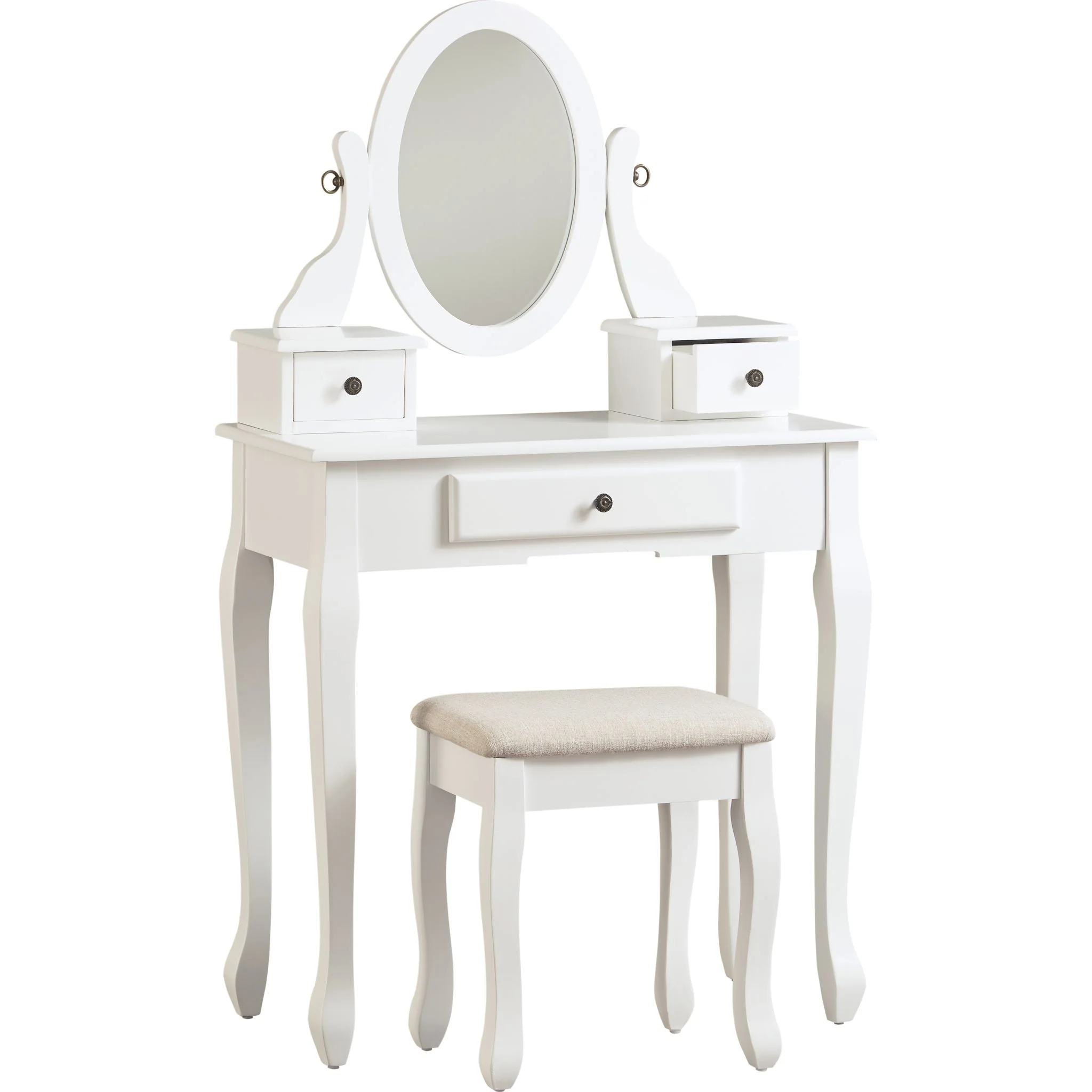 Kaslyn Vanity, Mirror & Stool - Image 3