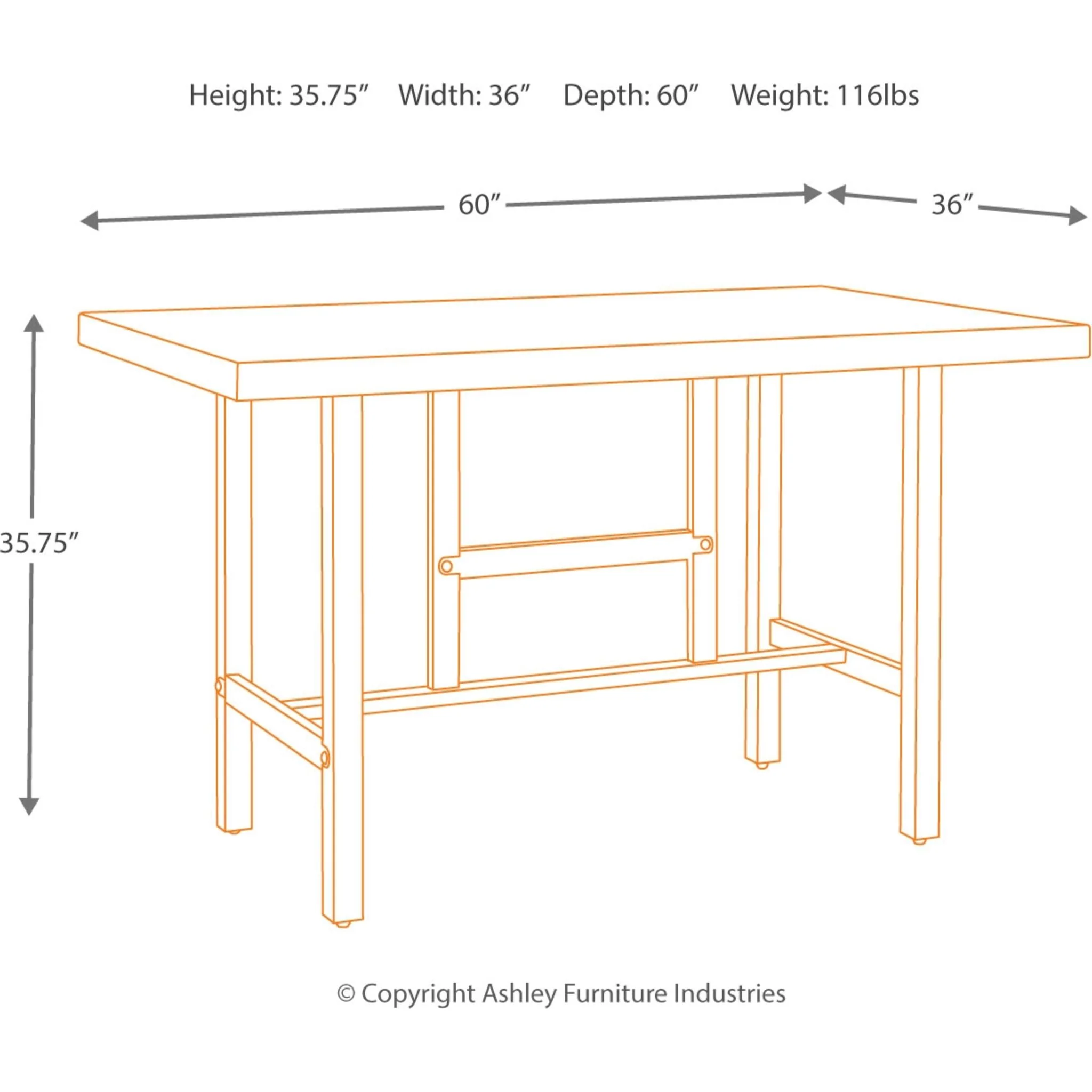 Kavara Counter Dining Set - Image 63