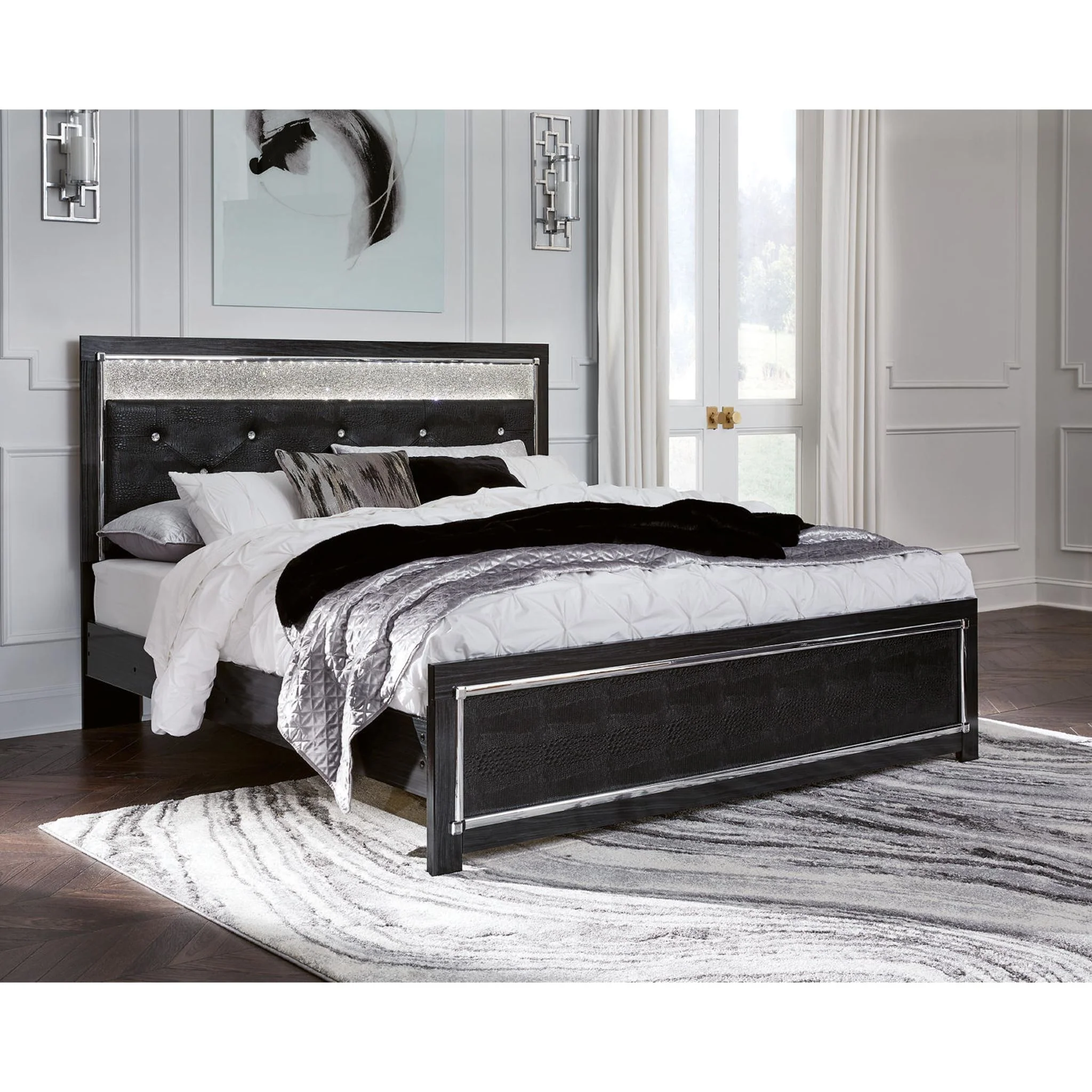 Kaydell 5 Piece King Platform Bedroom - Image 24