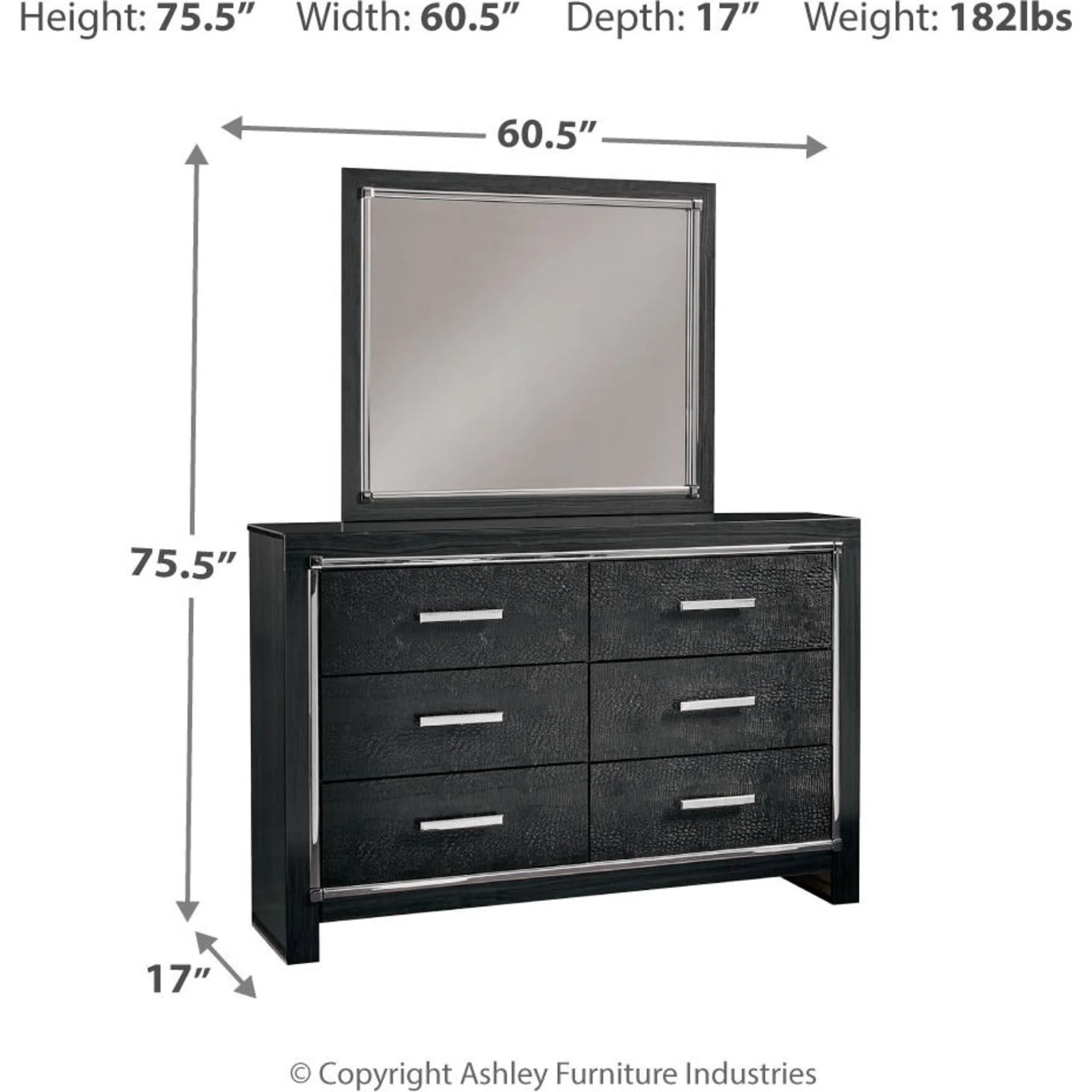 Kaydell 5 Piece Platform Storage Bedroom - Image 65