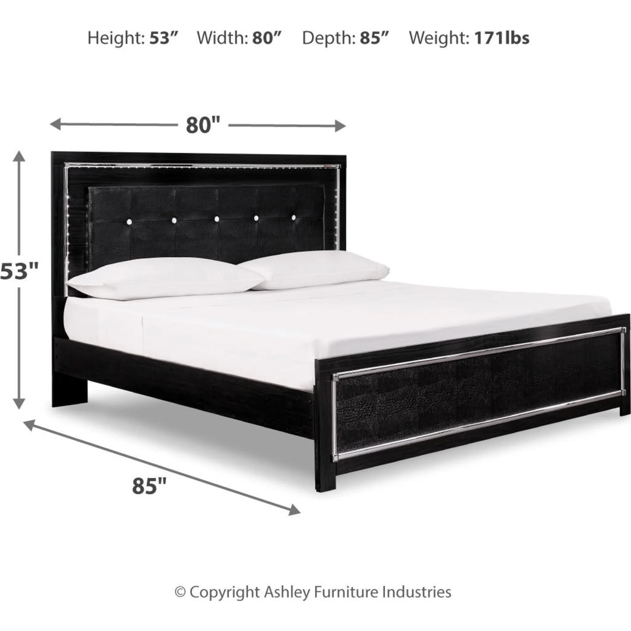 Kaydell Panel Bed - Image 19