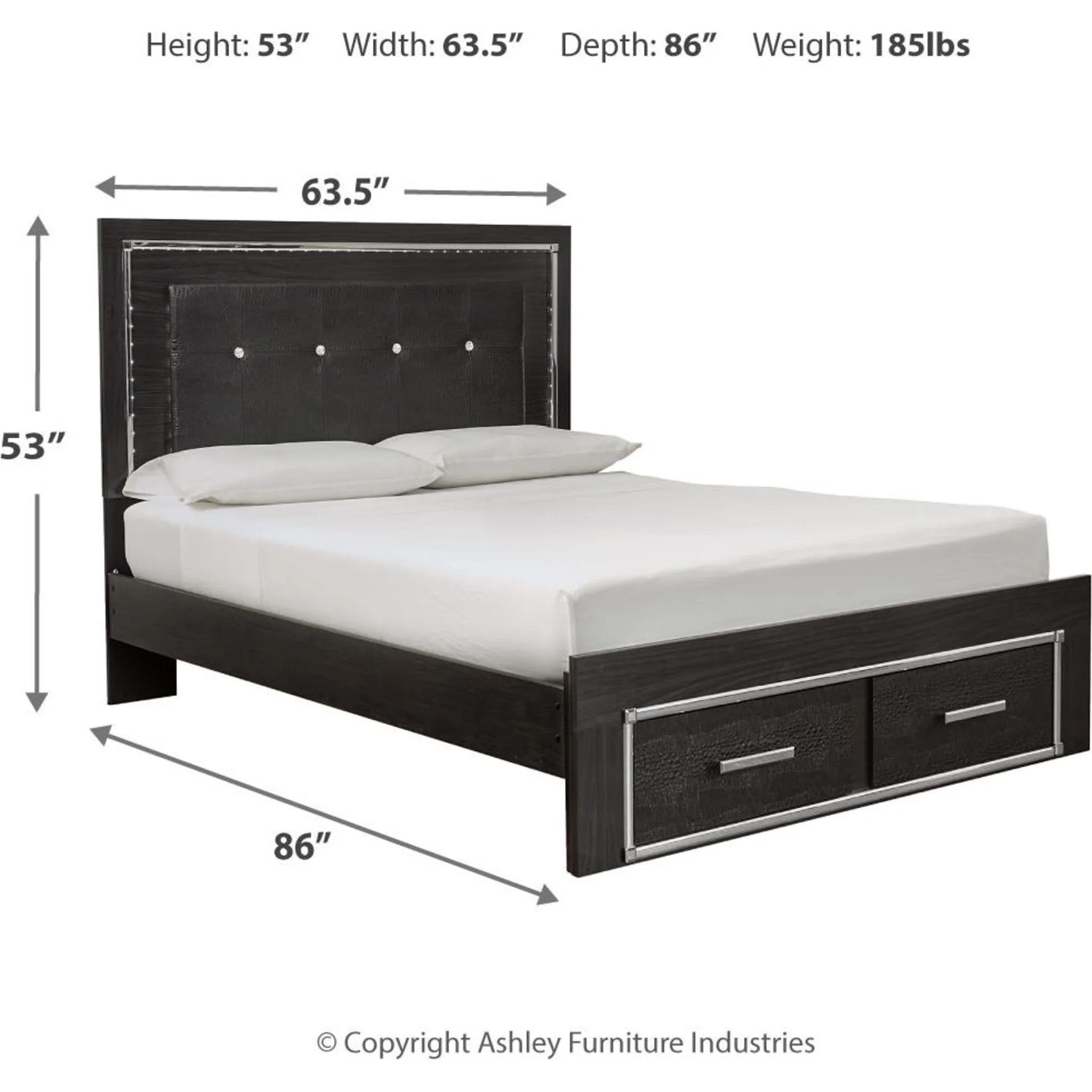 Kaydell Platform Storage Bed - Image 20
