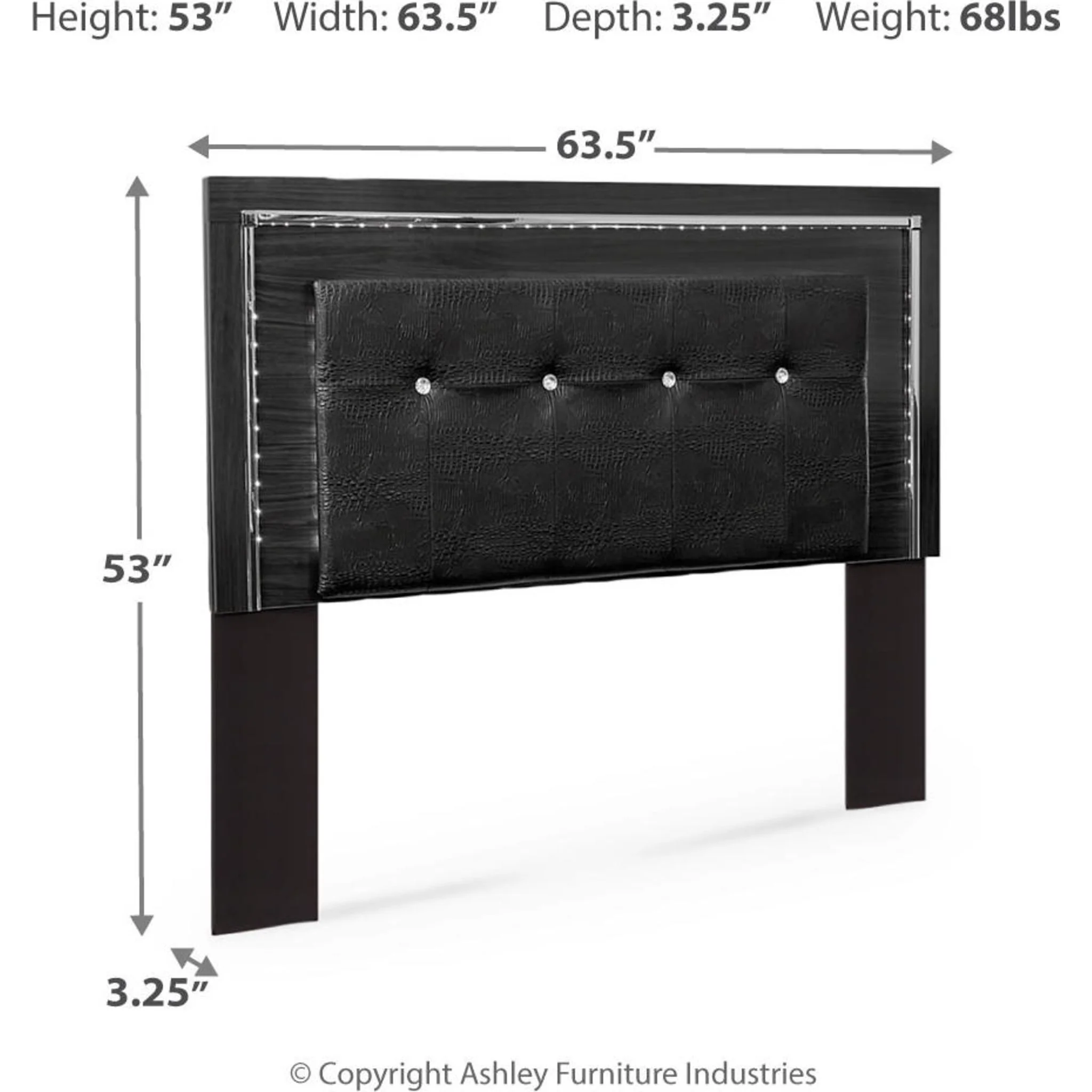 Kaydell Upholstered Headboard - Image 9