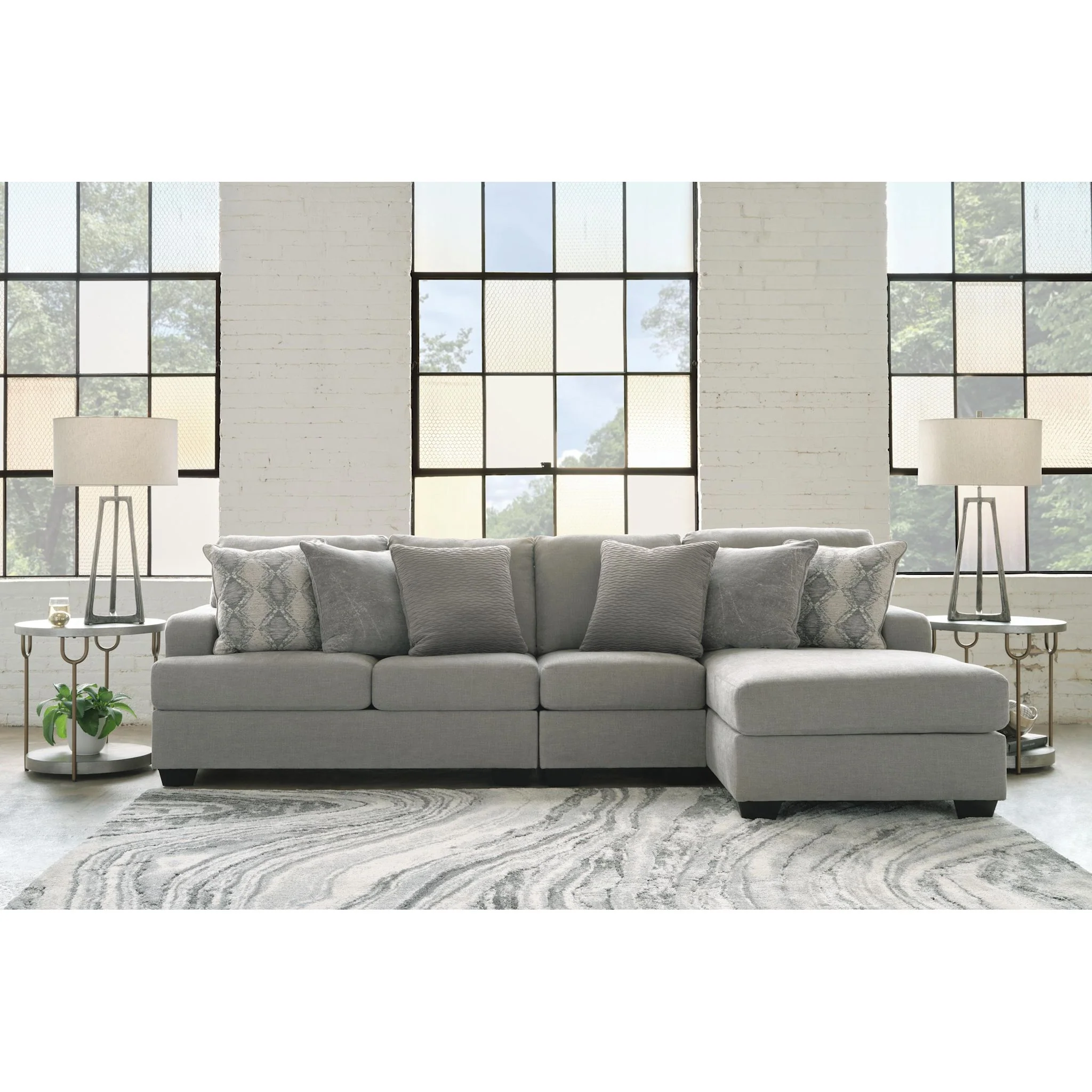 Keener-Exclusive 3 Piece Sectional - Image 10