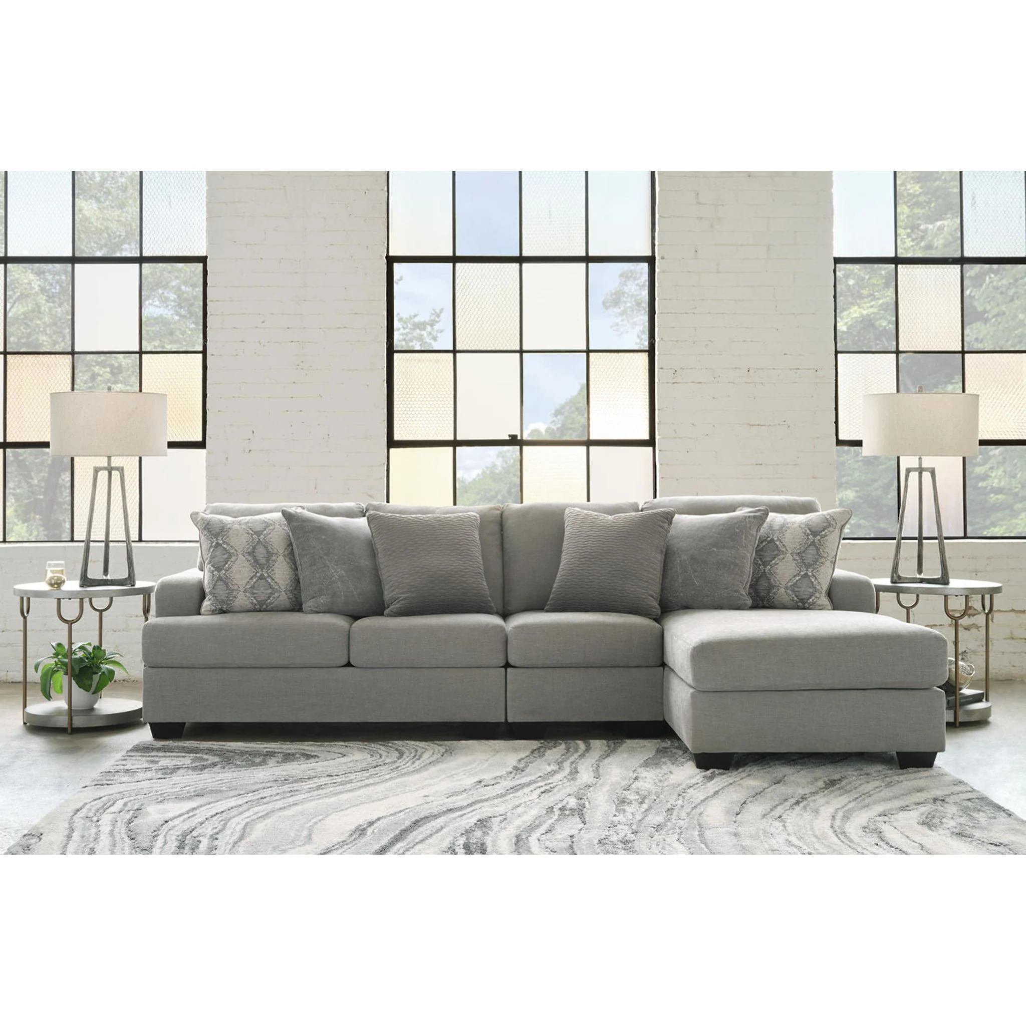Keener-Exclusive 3 Piece Sectional - Image 6