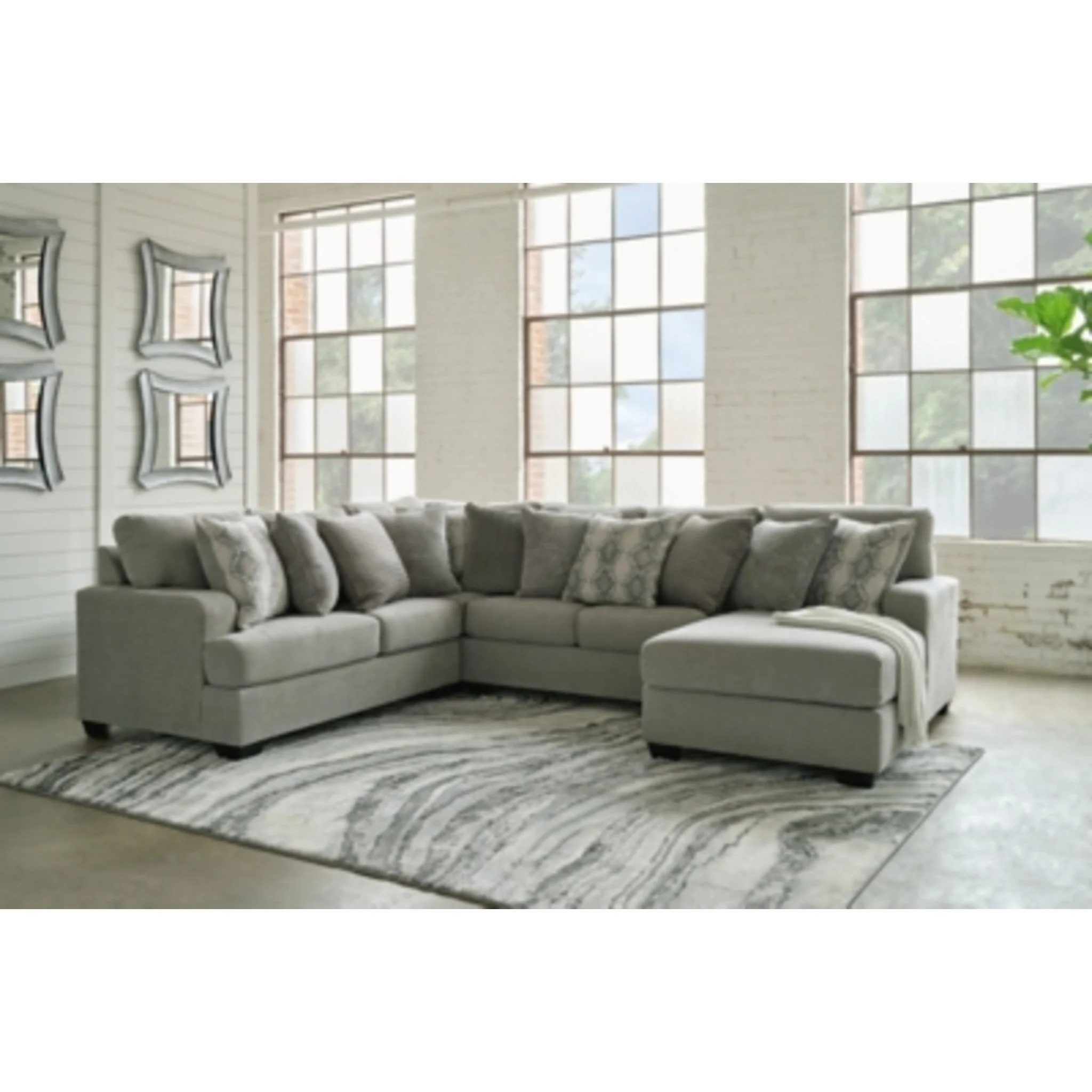 Keener-Exclusive 4 Piece Sectional - Image 2