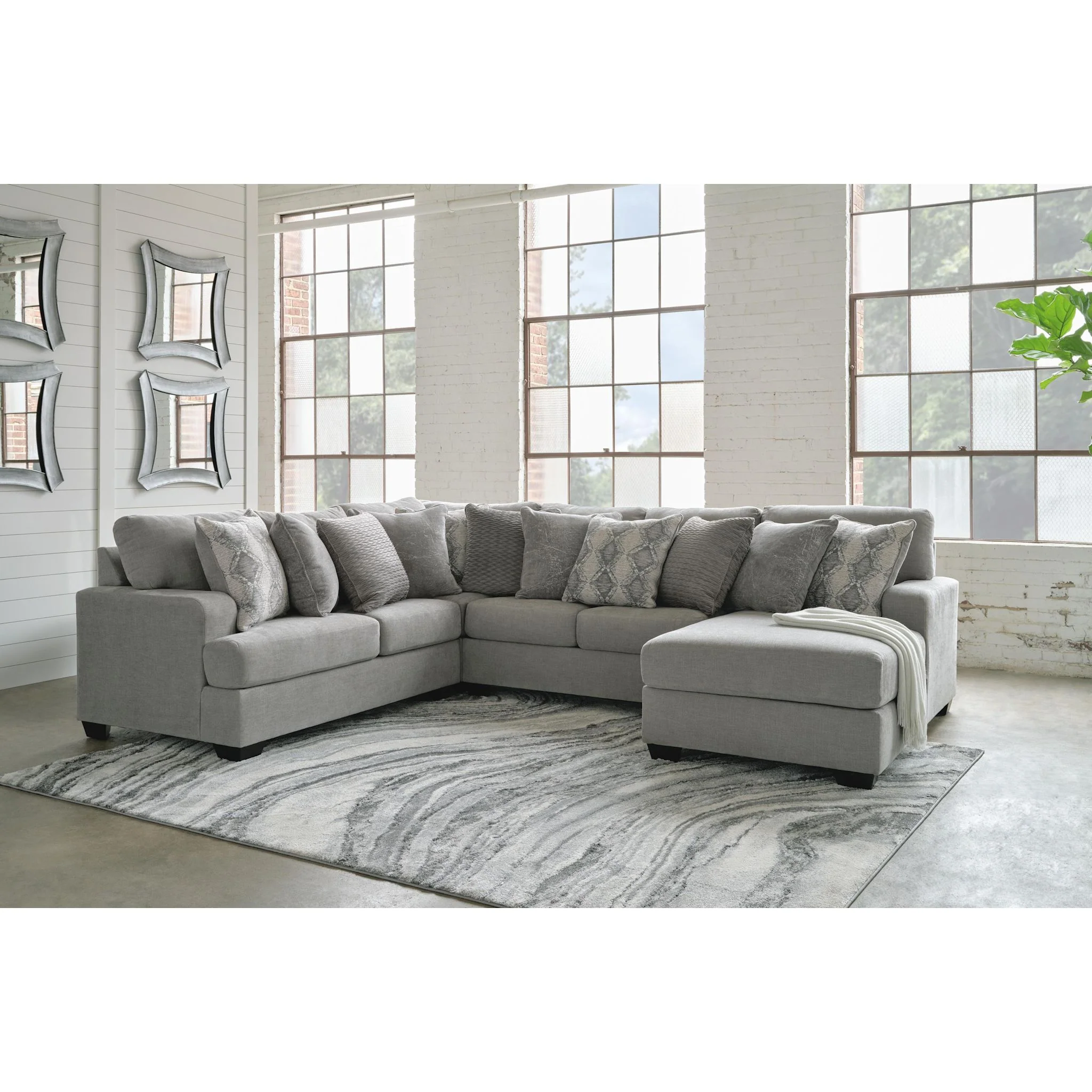 Keener-Exclusive 4 Piece Sectional - Image 6